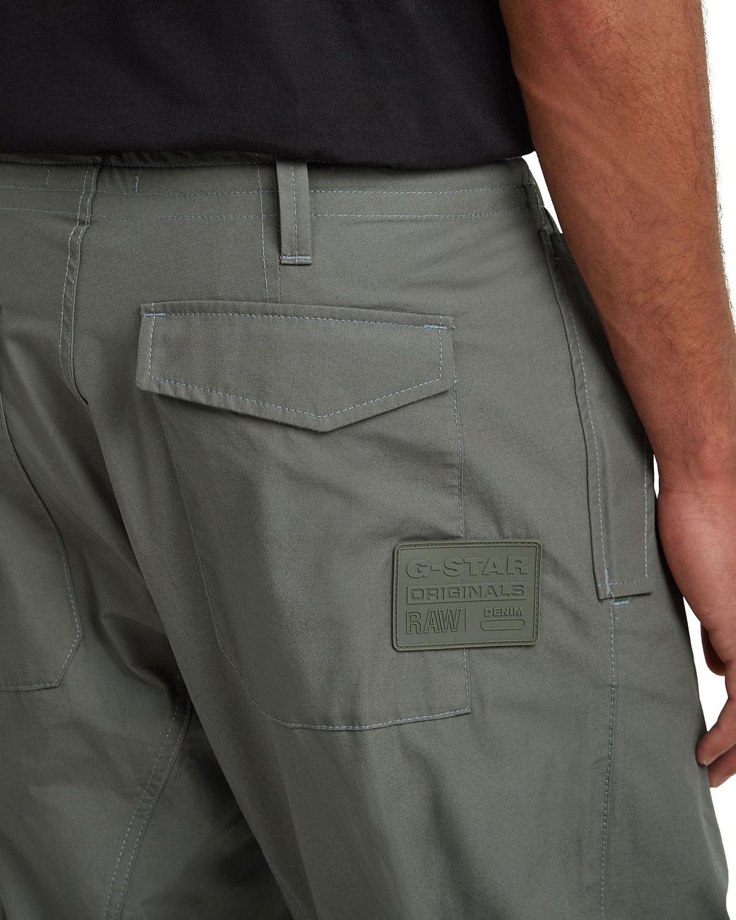 G-Star Gray Balloon Shell Cargo for men