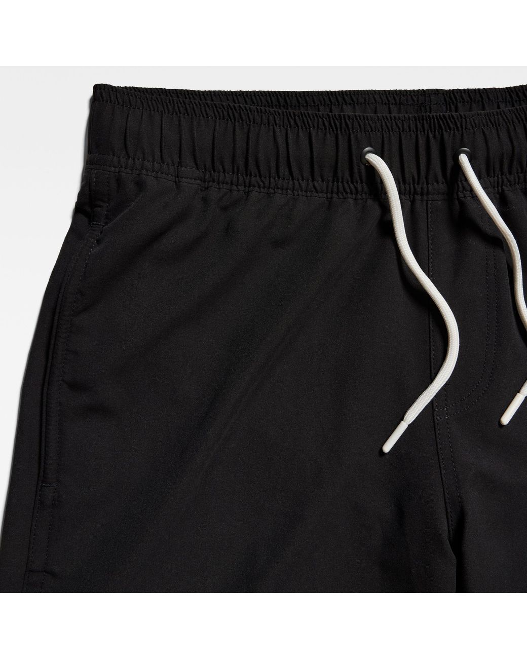 G-Star Black Dirik Solid Swim Shorts for men