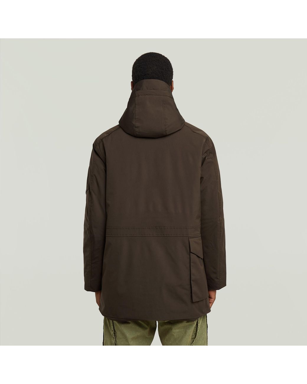 Parka Matelassée Multipocket G-Star pour homme en coloris Brown