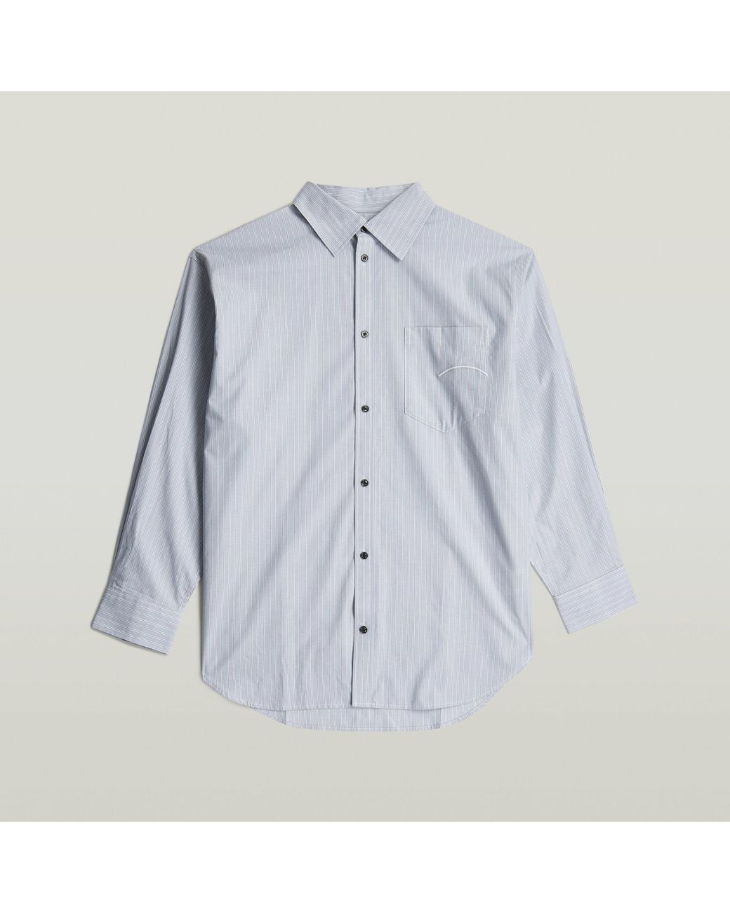G-Star Oversized Long Overhemd in het Blue