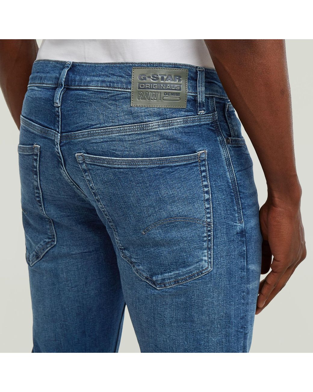 Jean Streem Slim Tapered G-Star pour homme en coloris Blue