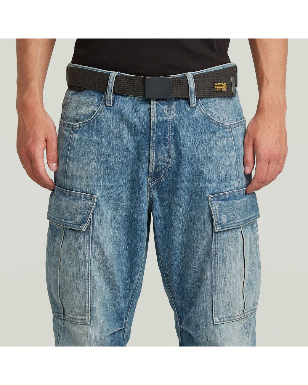 G-Star Black Webbing Belt for men