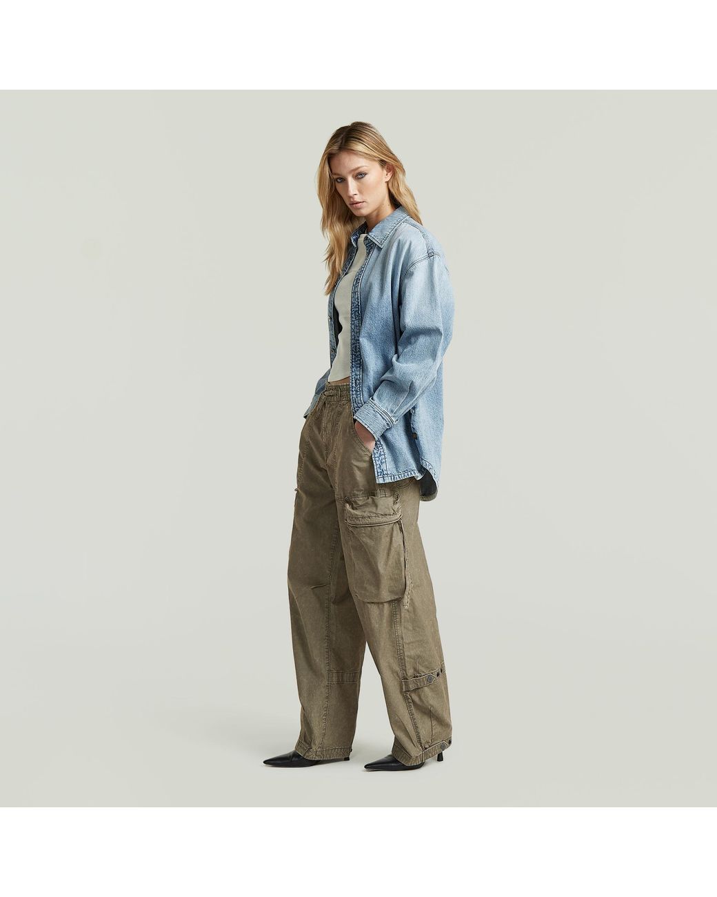 G-Star Balloon Cargo Pants in het Green