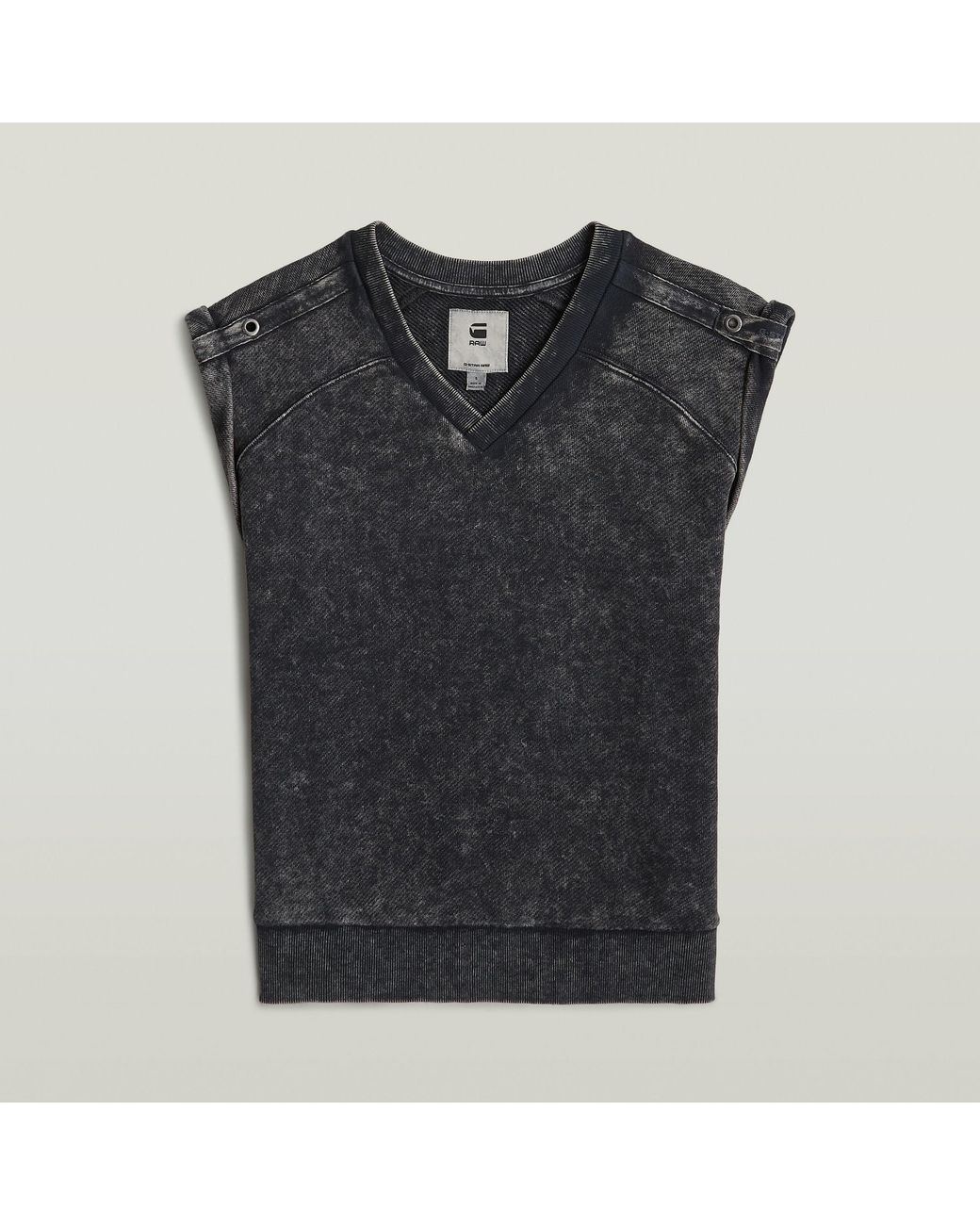 G-Star Washed Sweater in het Black