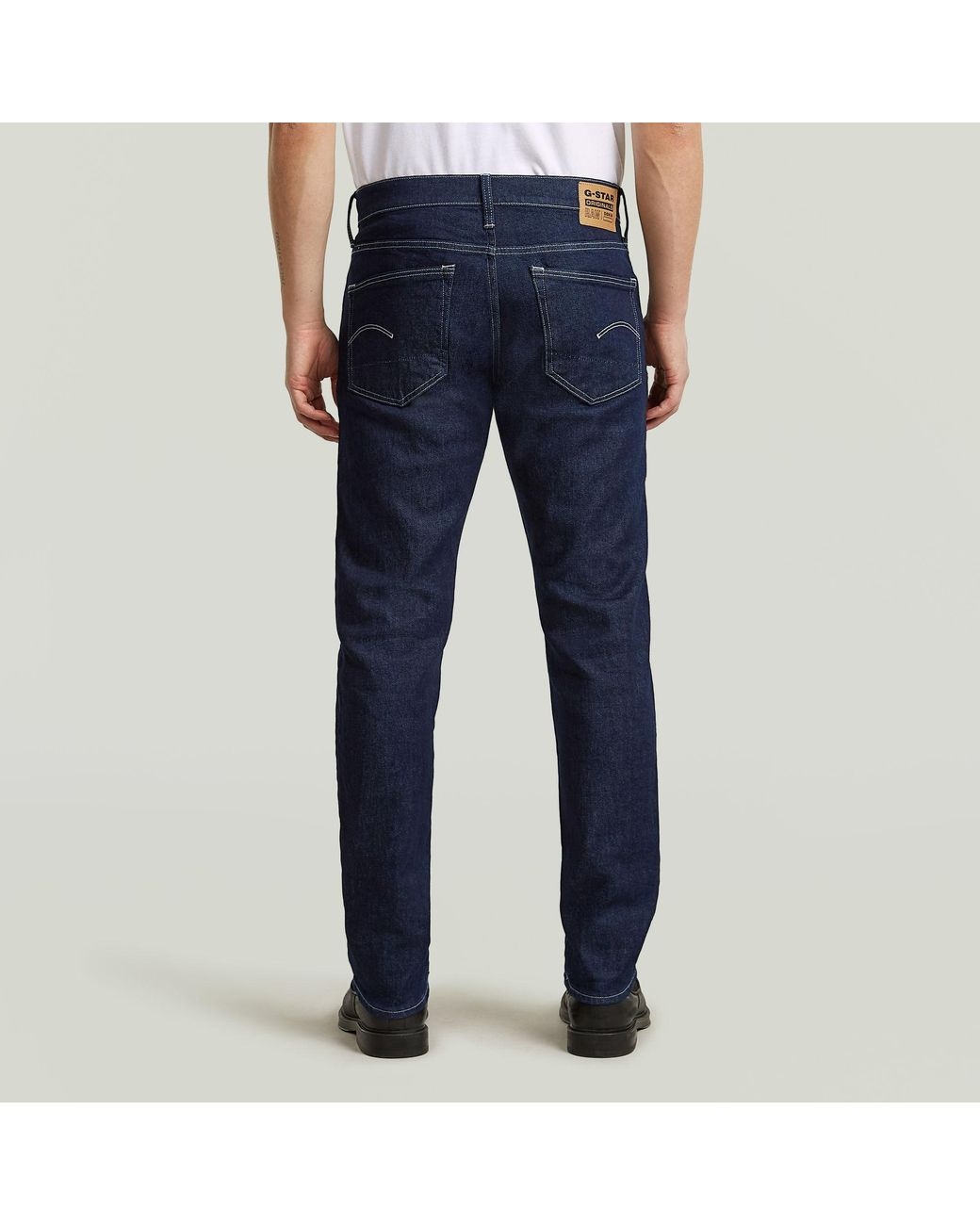 G-Star Blue 3301 Regular Tapered Jeans for men