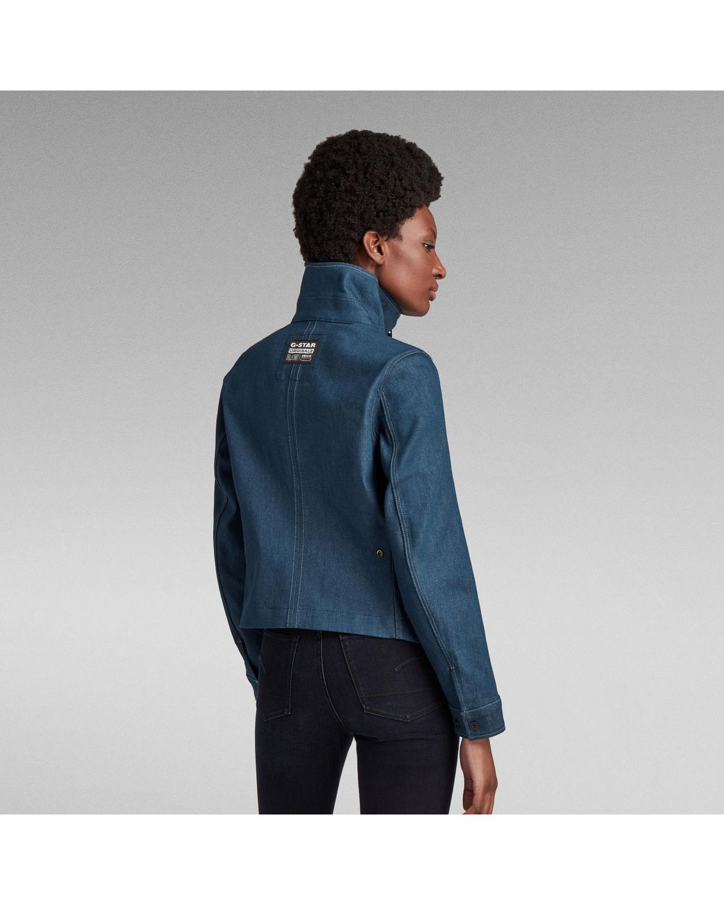 G-Star】MOWER DENIM OVERSHIRT WMN Women's Overshirts