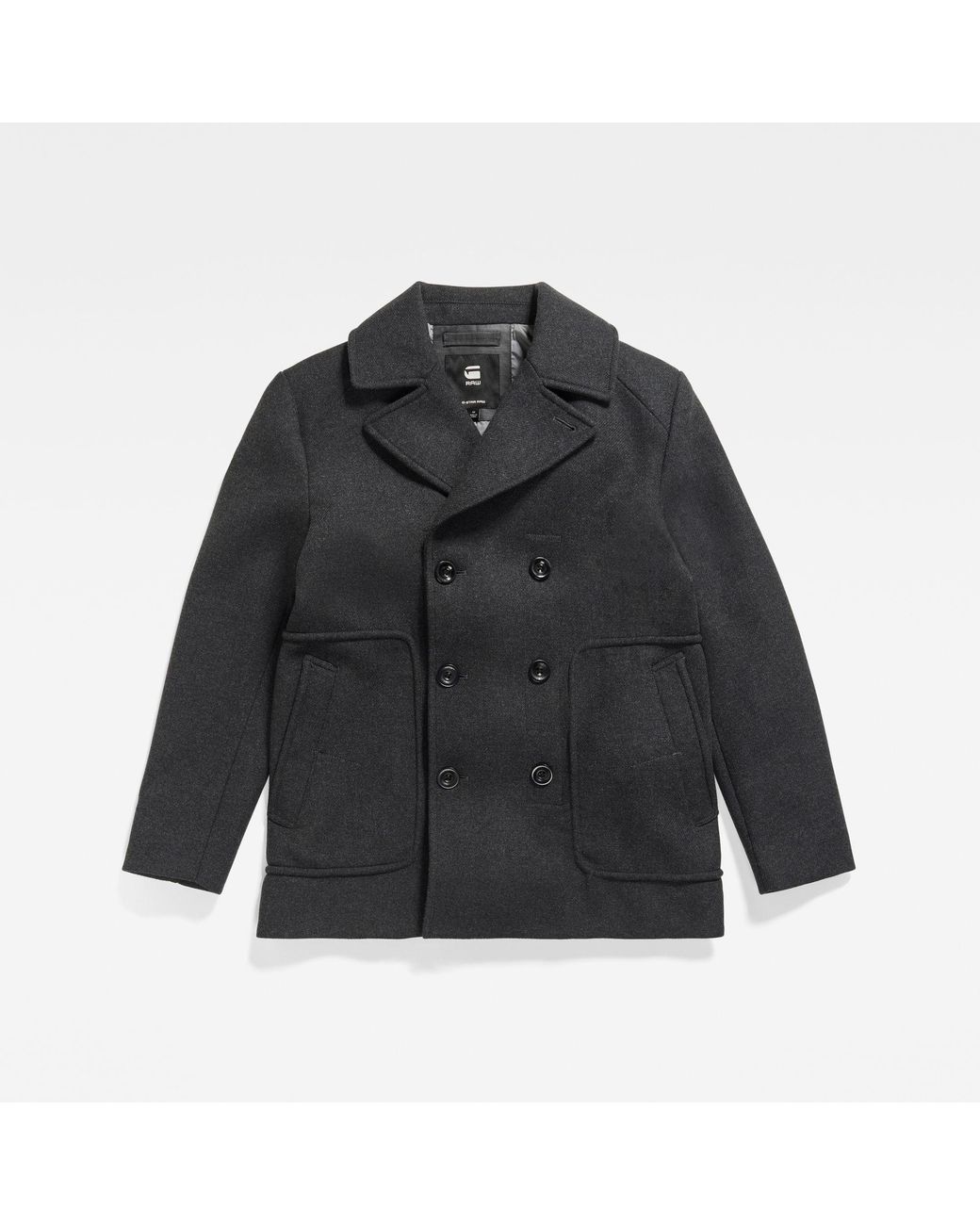 G Star RAW Premium Wool Caban in Schwarz f r Herren Lyst DE