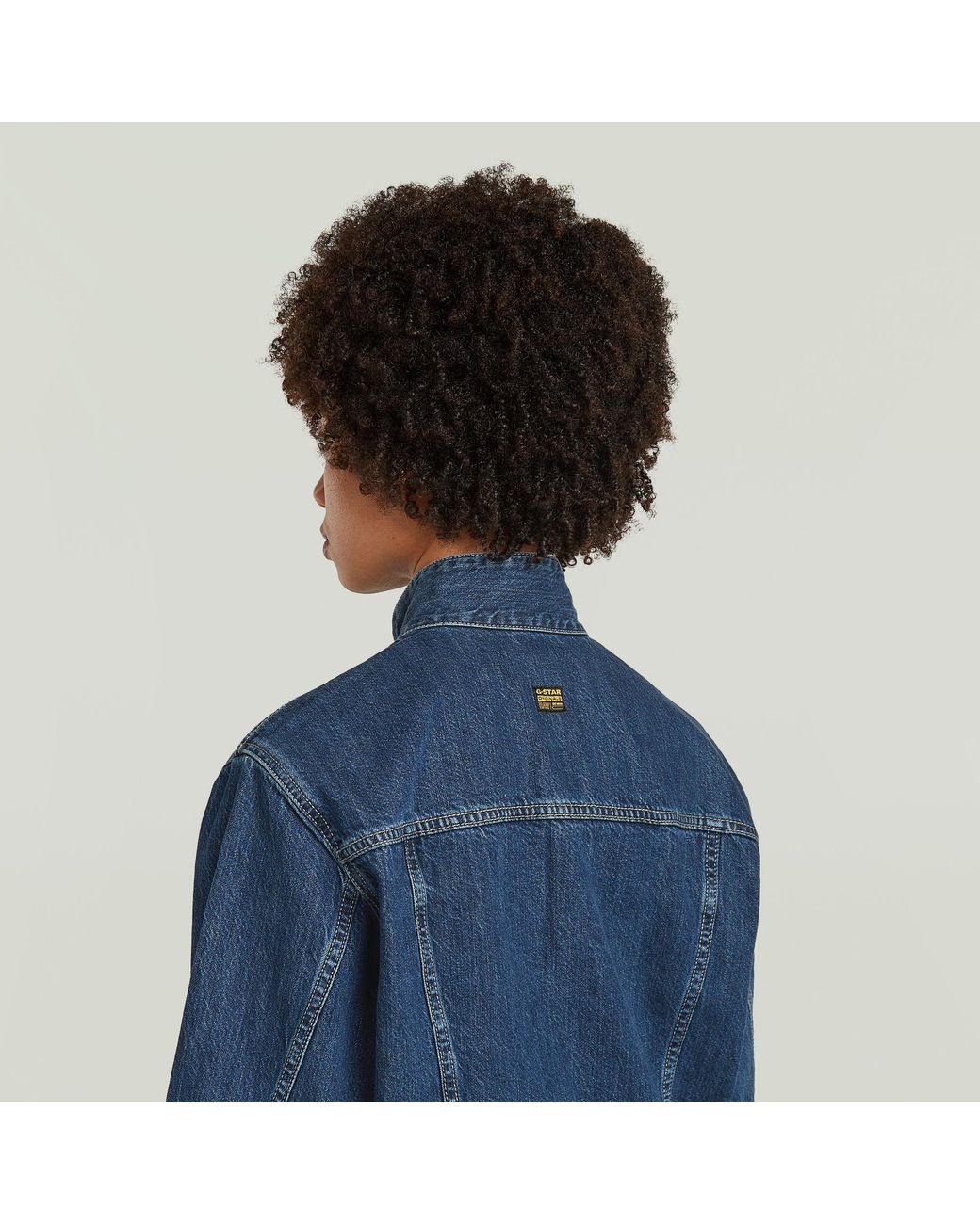 G-Star Blue Jacket-Kleid