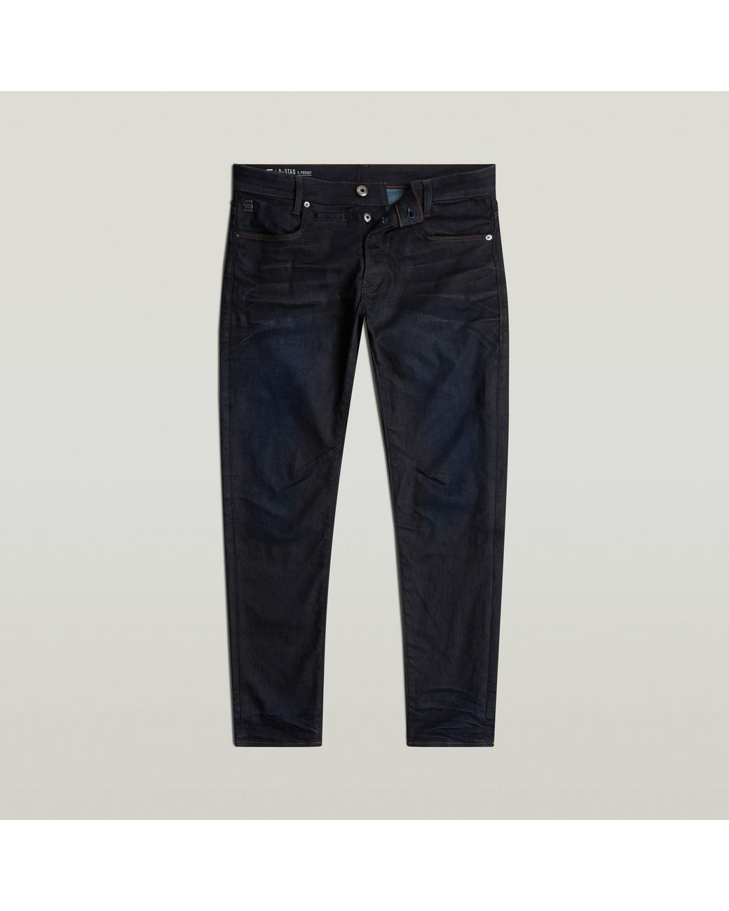 Jean D-Staq 5-Pocket Slim G-Star pour homme en coloris Blue