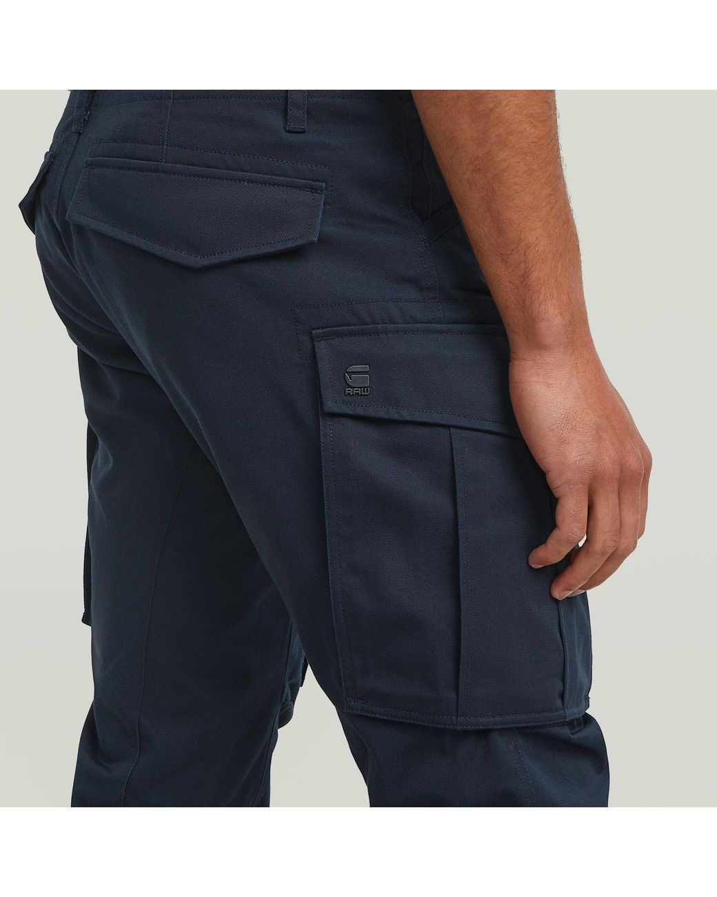 Pantalon Rovic Zip 3D Regular Tapered G-Star pour homme en coloris Blue