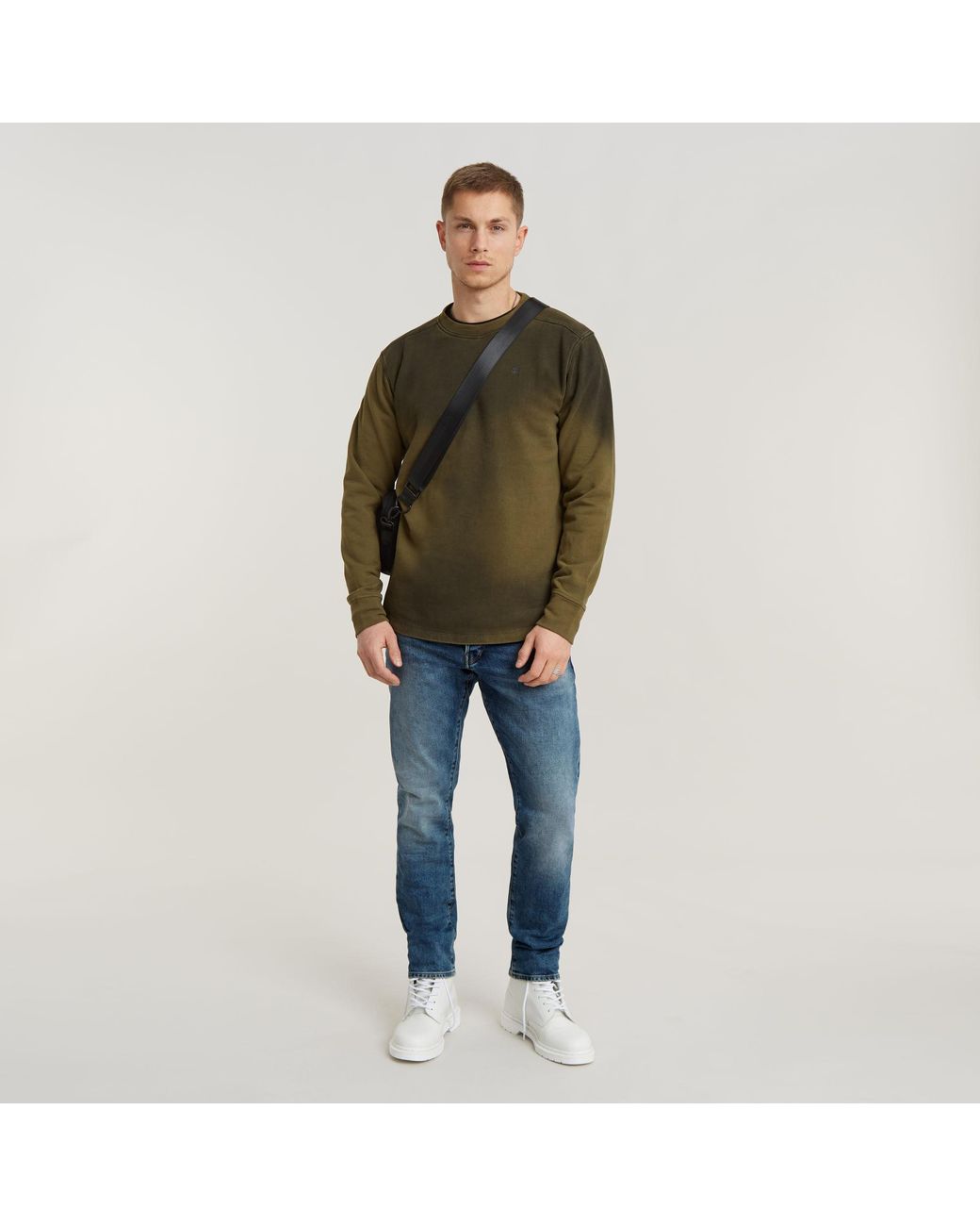 G-Star Blue Gstar 3301 Taper Jeans for men