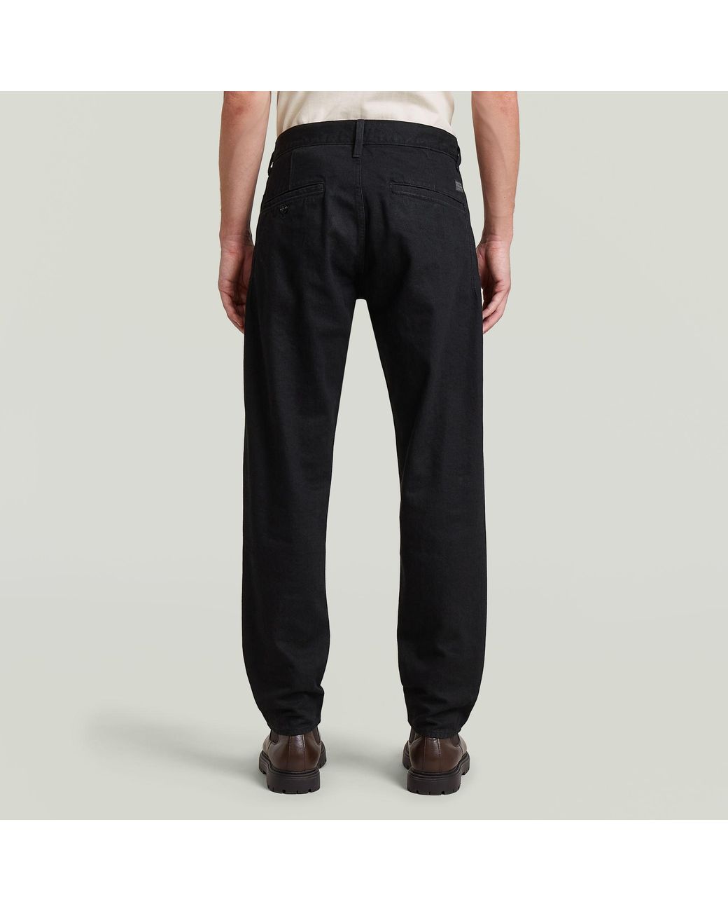 Chino Morry Tapered G-Star pour homme en coloris Black