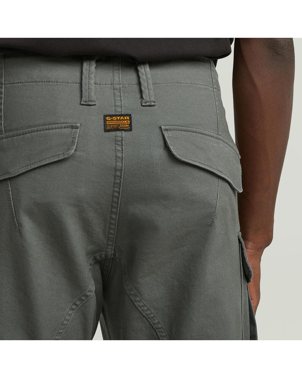 Pantalon Cargo Zip Pocket 3D Skinny G-Star pour homme en coloris Gray