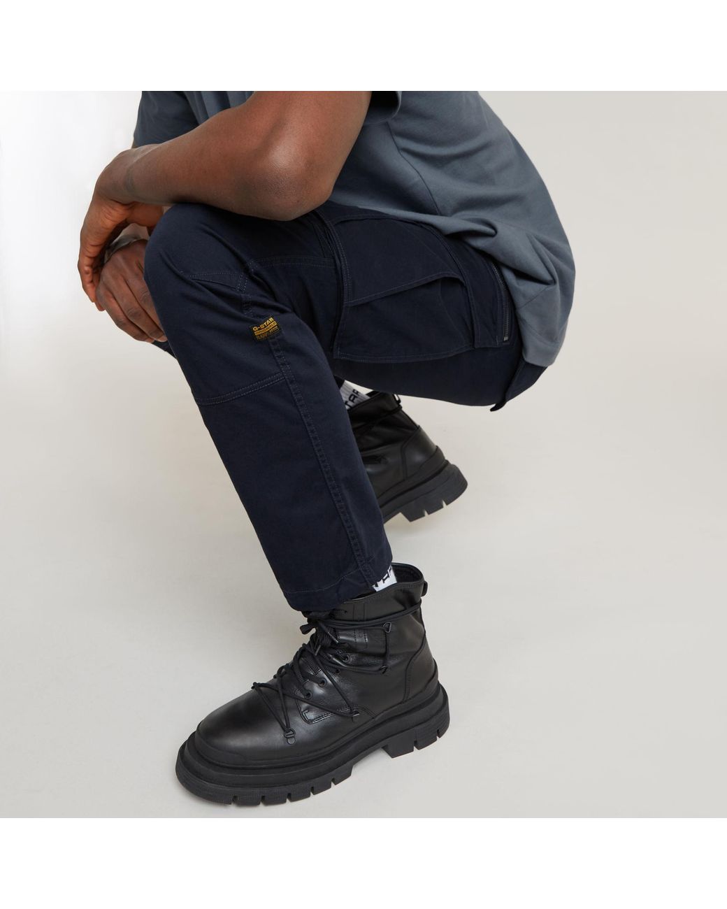 Pantalon Rovic Zip 3D Regular Tapered G-Star pour homme en coloris Blue