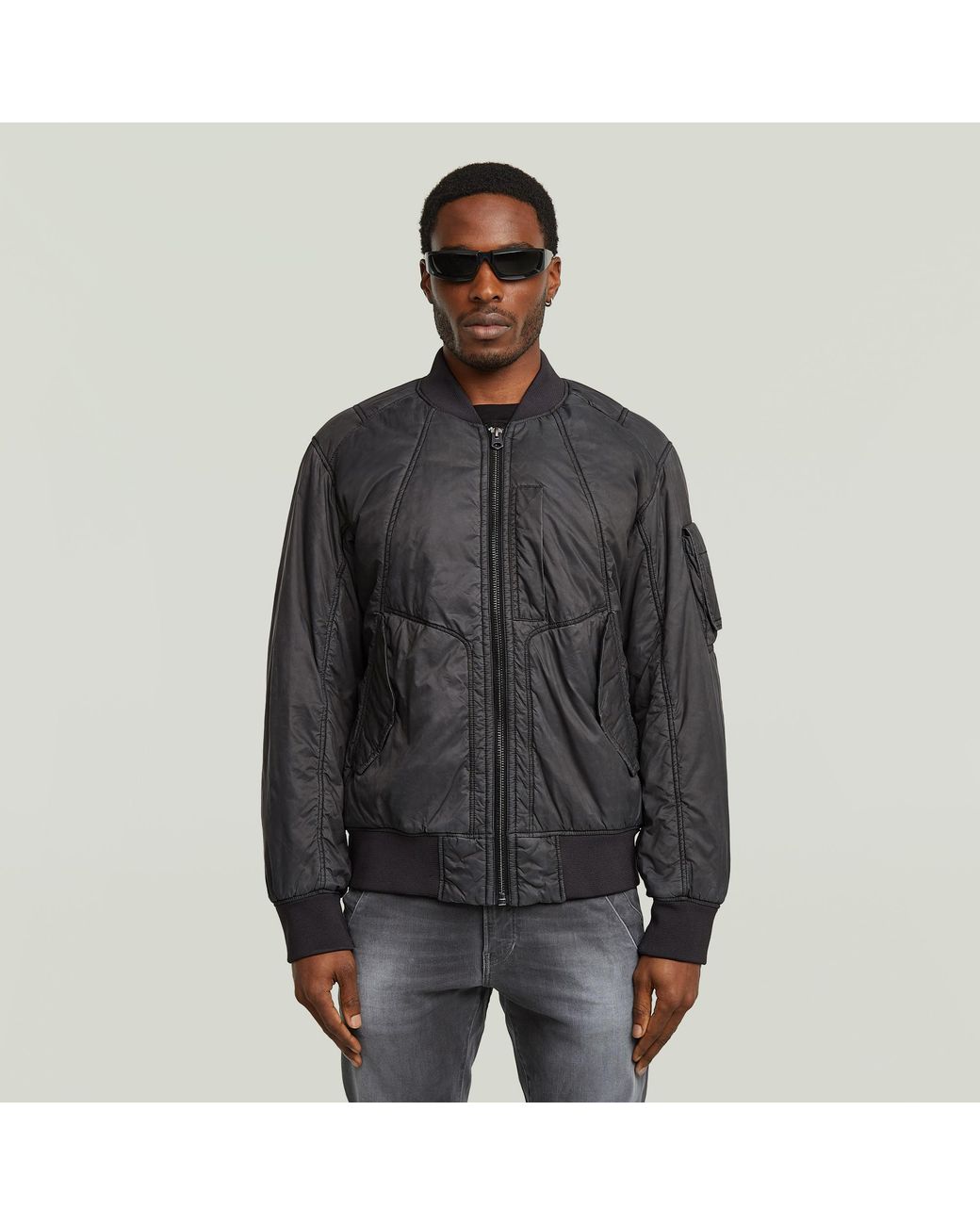 G-Star Ga-1 Bomber Jacket in Black for Men | Lyst