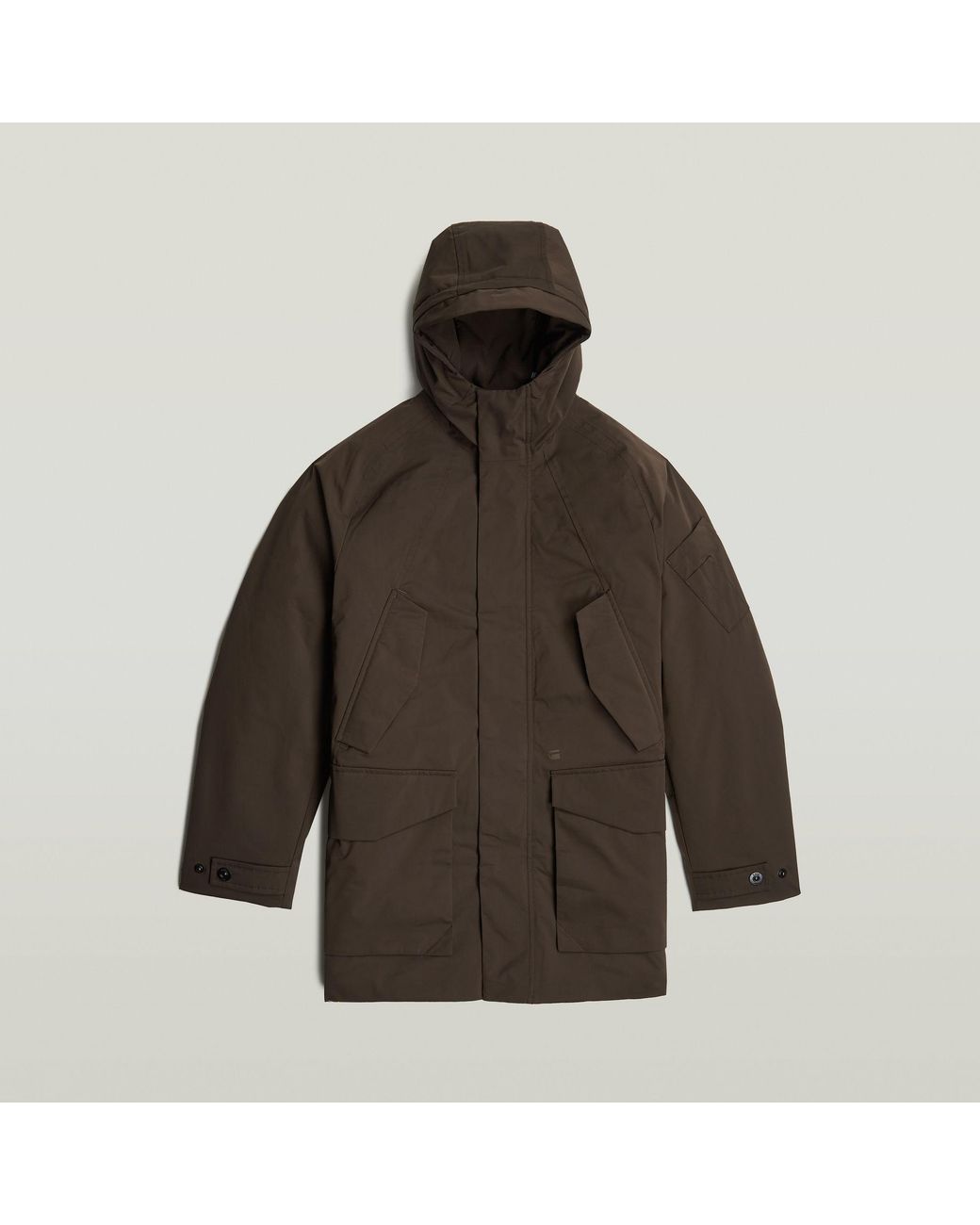 Parka Matelassée Multipocket G-Star pour homme en coloris Brown