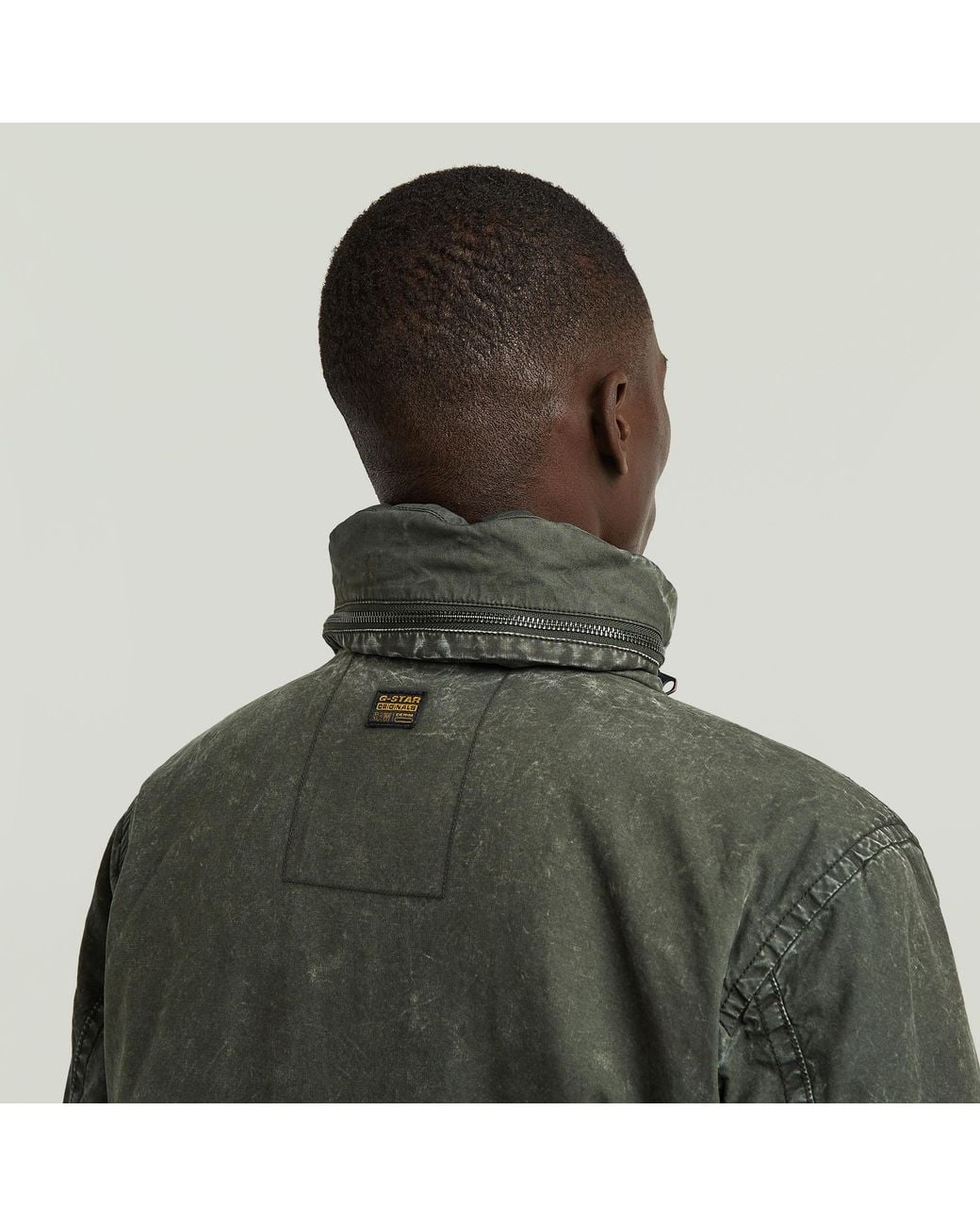 G-Star Green Rovic Padded Field Jacket for men
