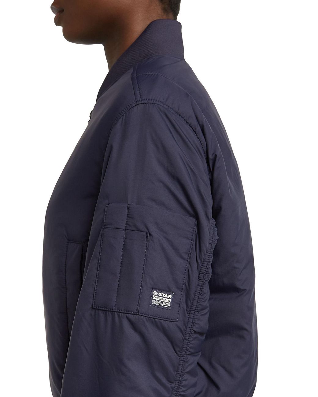 G-Star Blue Bomber Padded Jacket