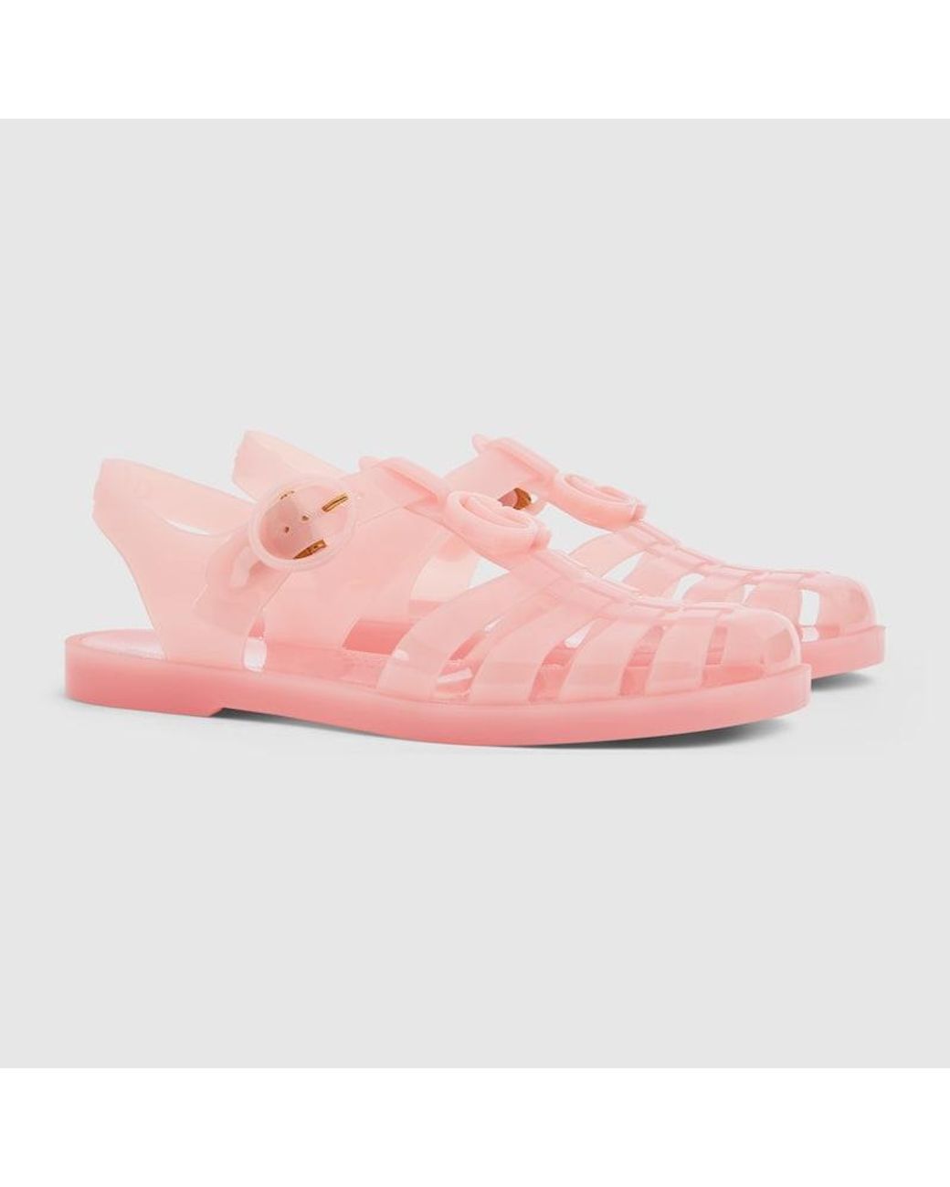 Gucci Pink Sandal With Double G