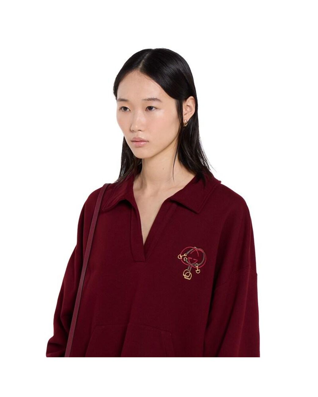 Felpa di Gucci in Red