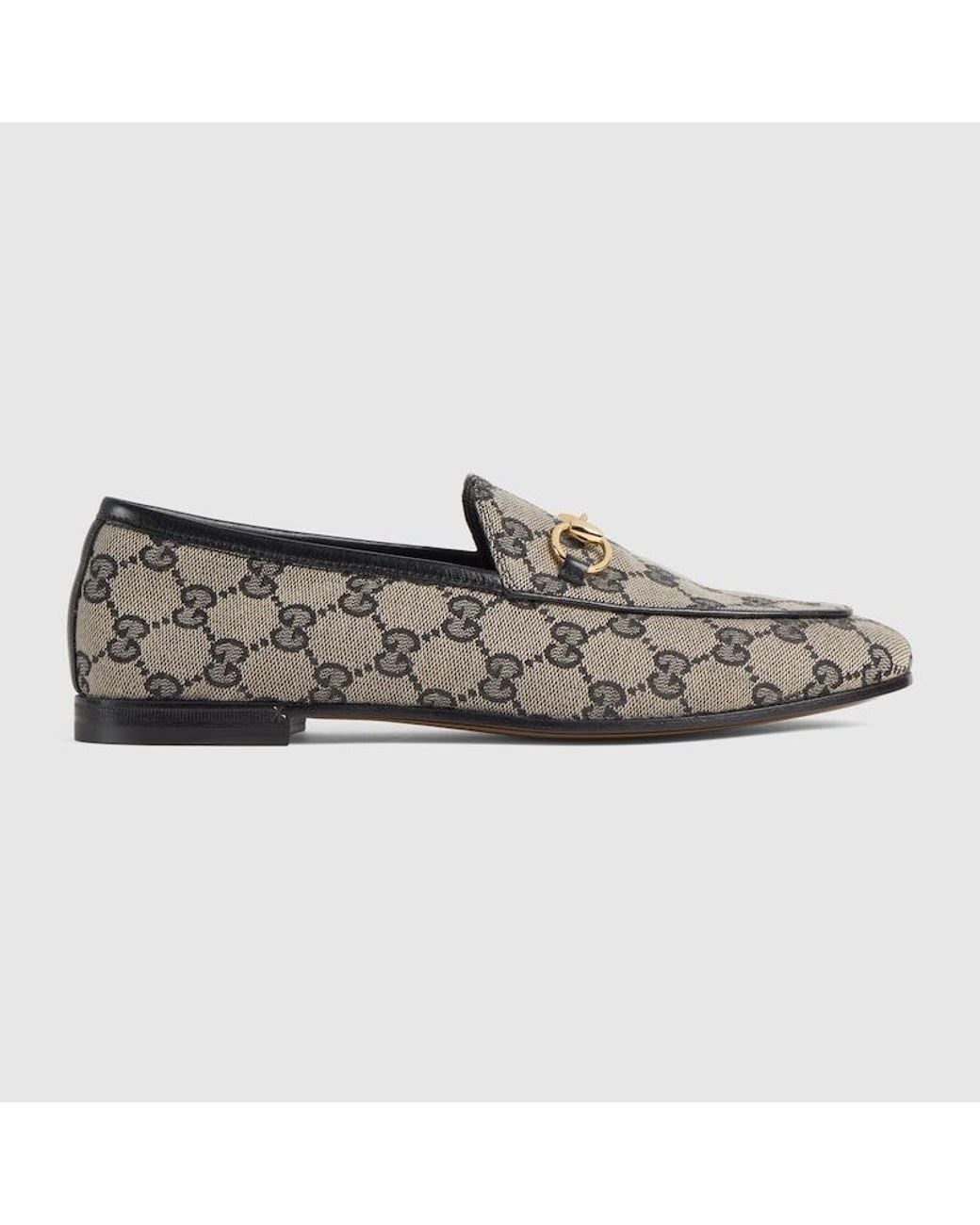 Gucci Gray Jordaan Loafer, Uk