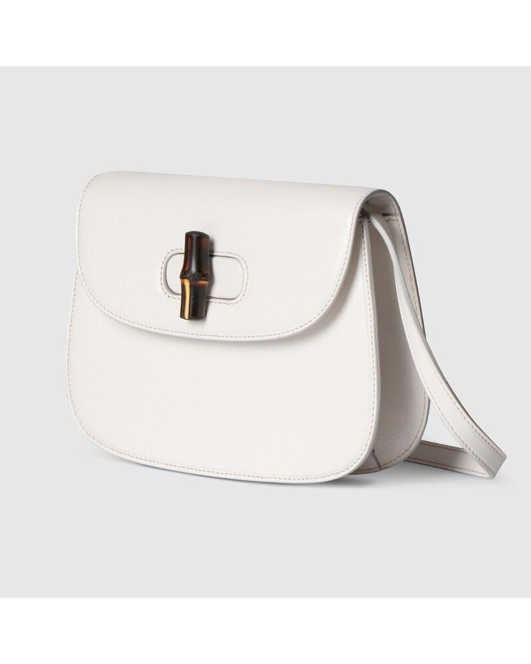 Mini Borsa Bamboo di Gucci in Natural