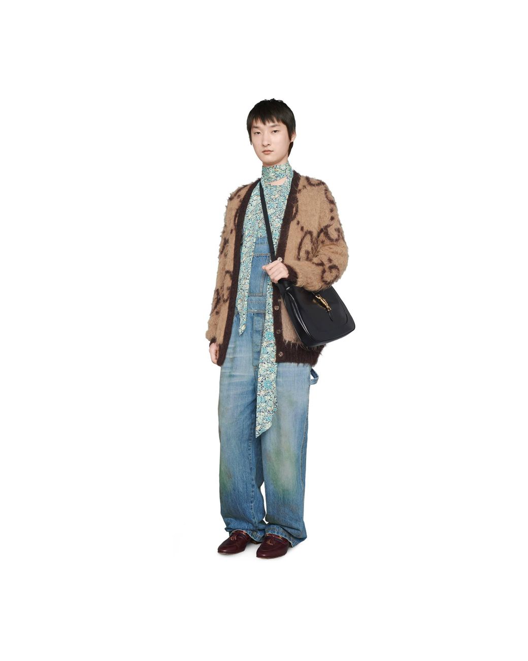 mohair wool cardigan