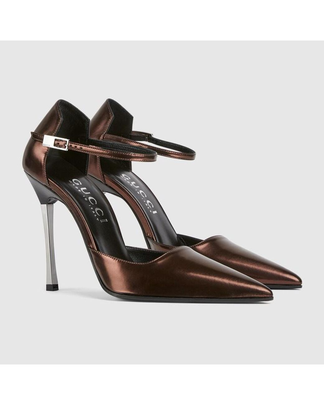 Gucci White Bombshell Damenpumps, Größe
