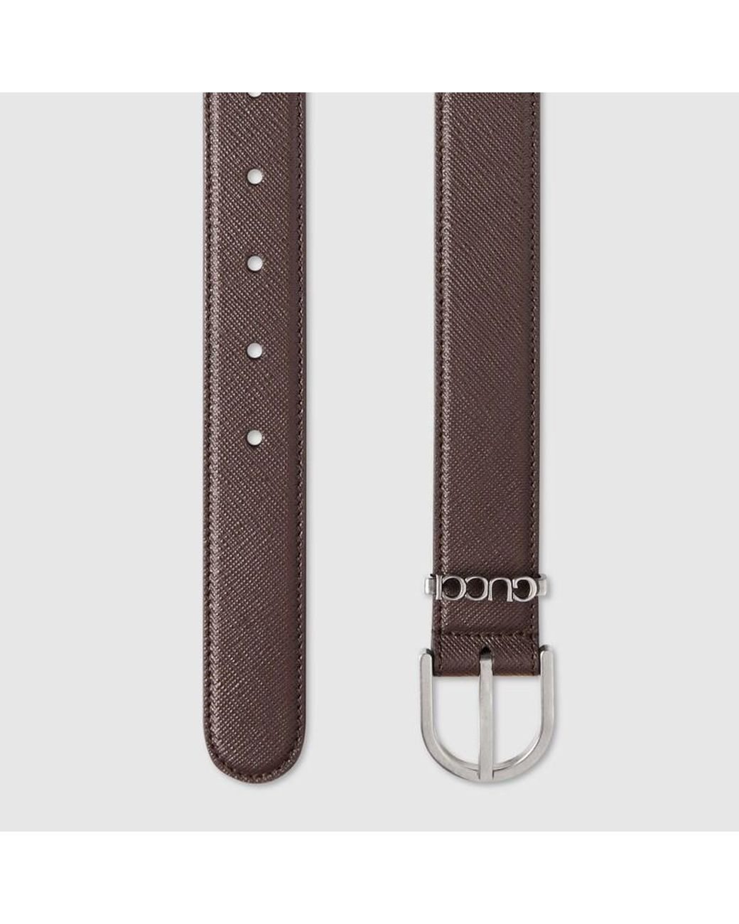 Gucci Gürtel Mit Steigbügelschnalle, Größe 100 in Brown für Herren