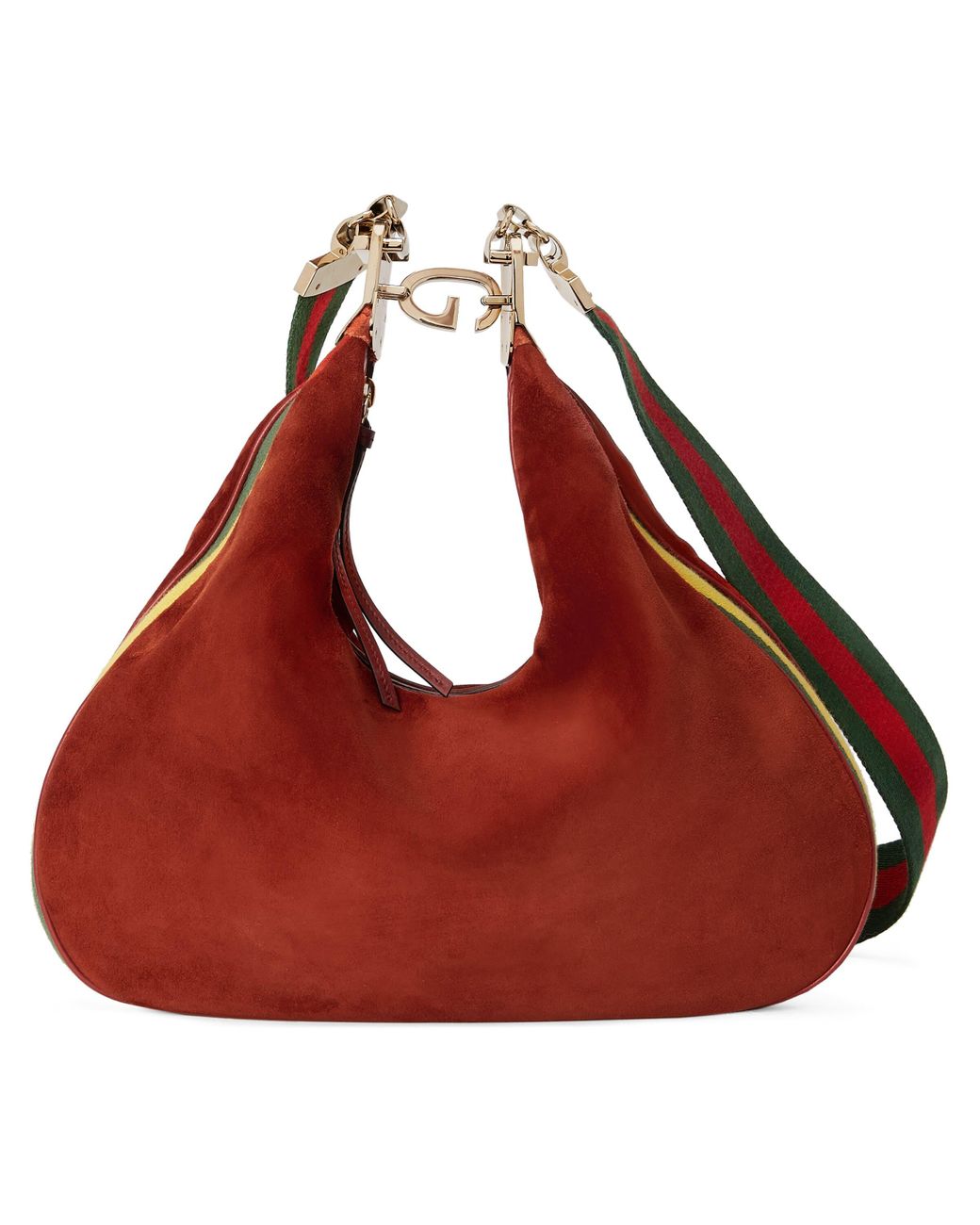 Gucci Attache Large Shoulder Bag in Red Lyst