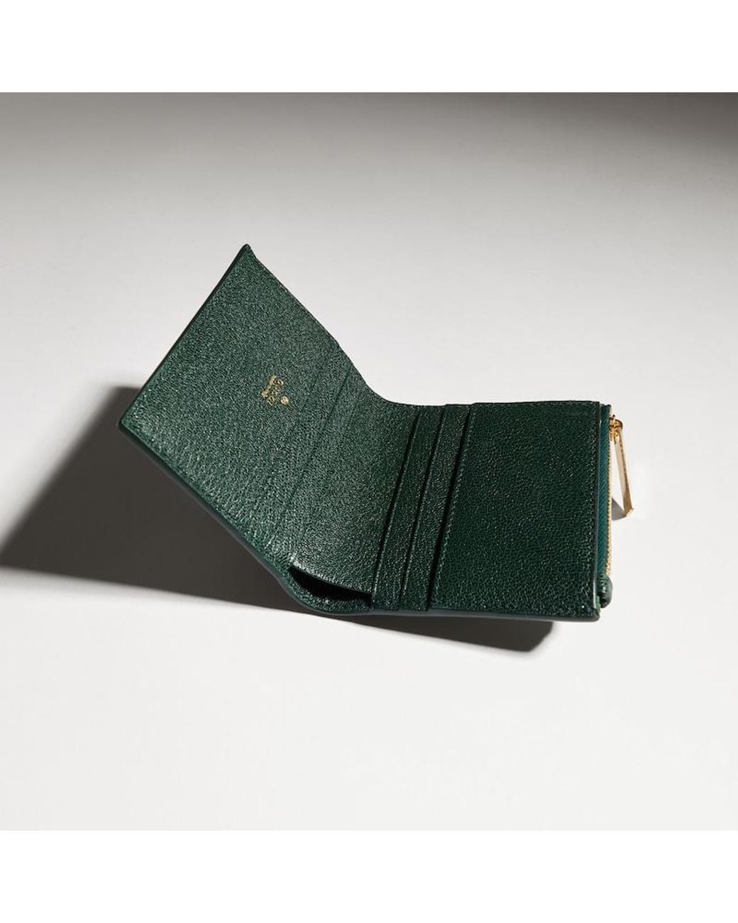 Gucci Green Small Wallet With Lettering