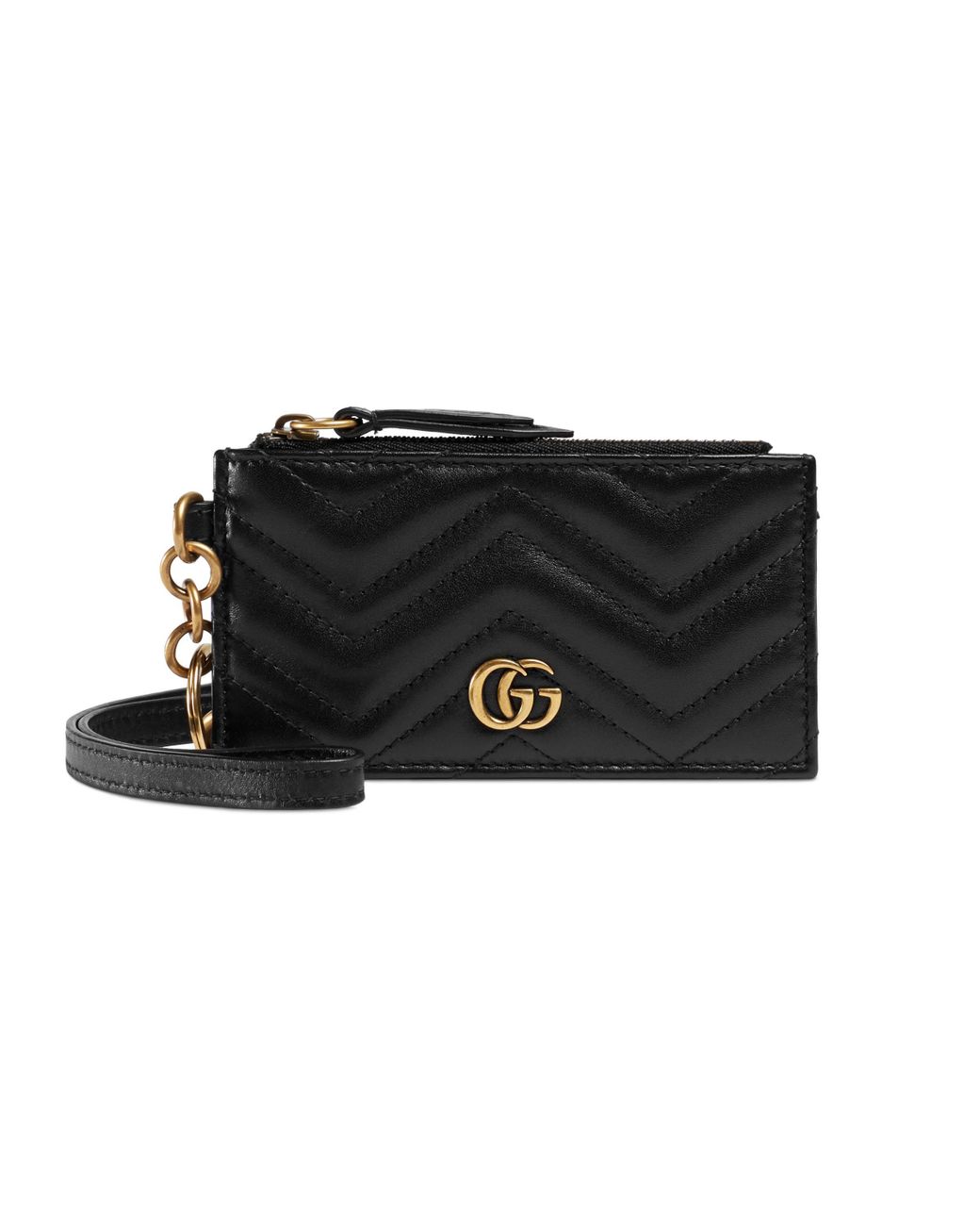 Gucci GG Marmont Card Case - Black