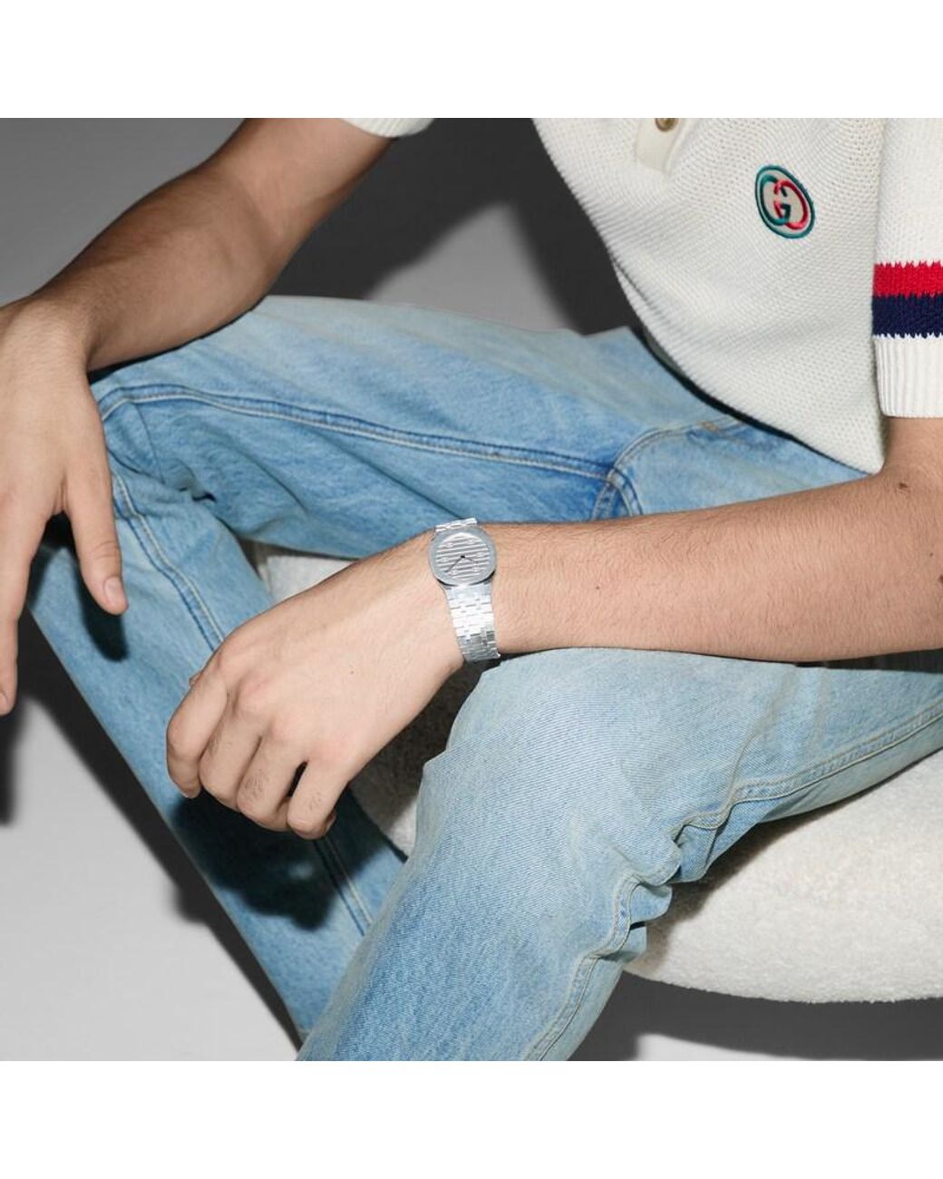 Gucci Metallic 25H Watch, 30Mm