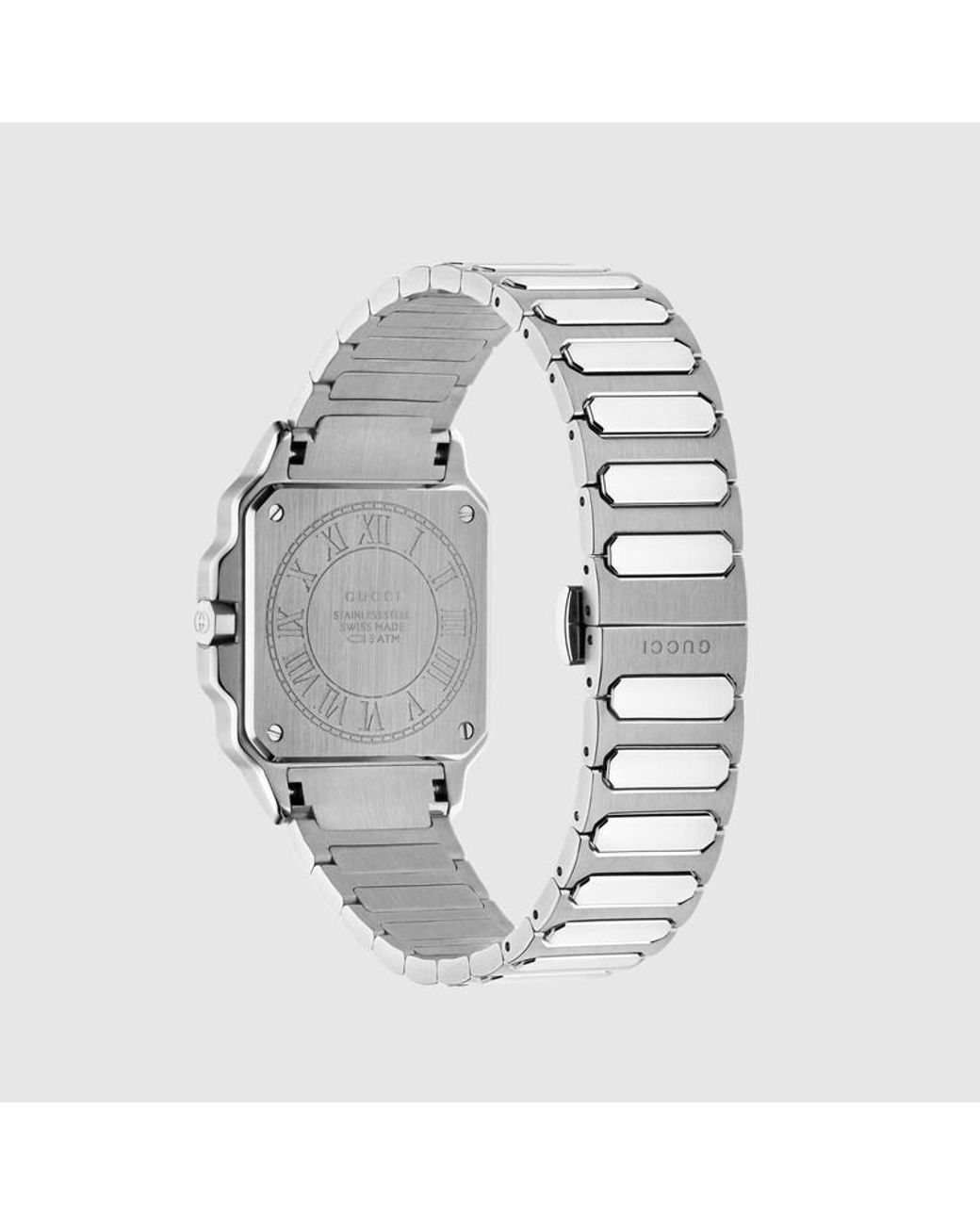 Gucci Metallic G-flat Watch