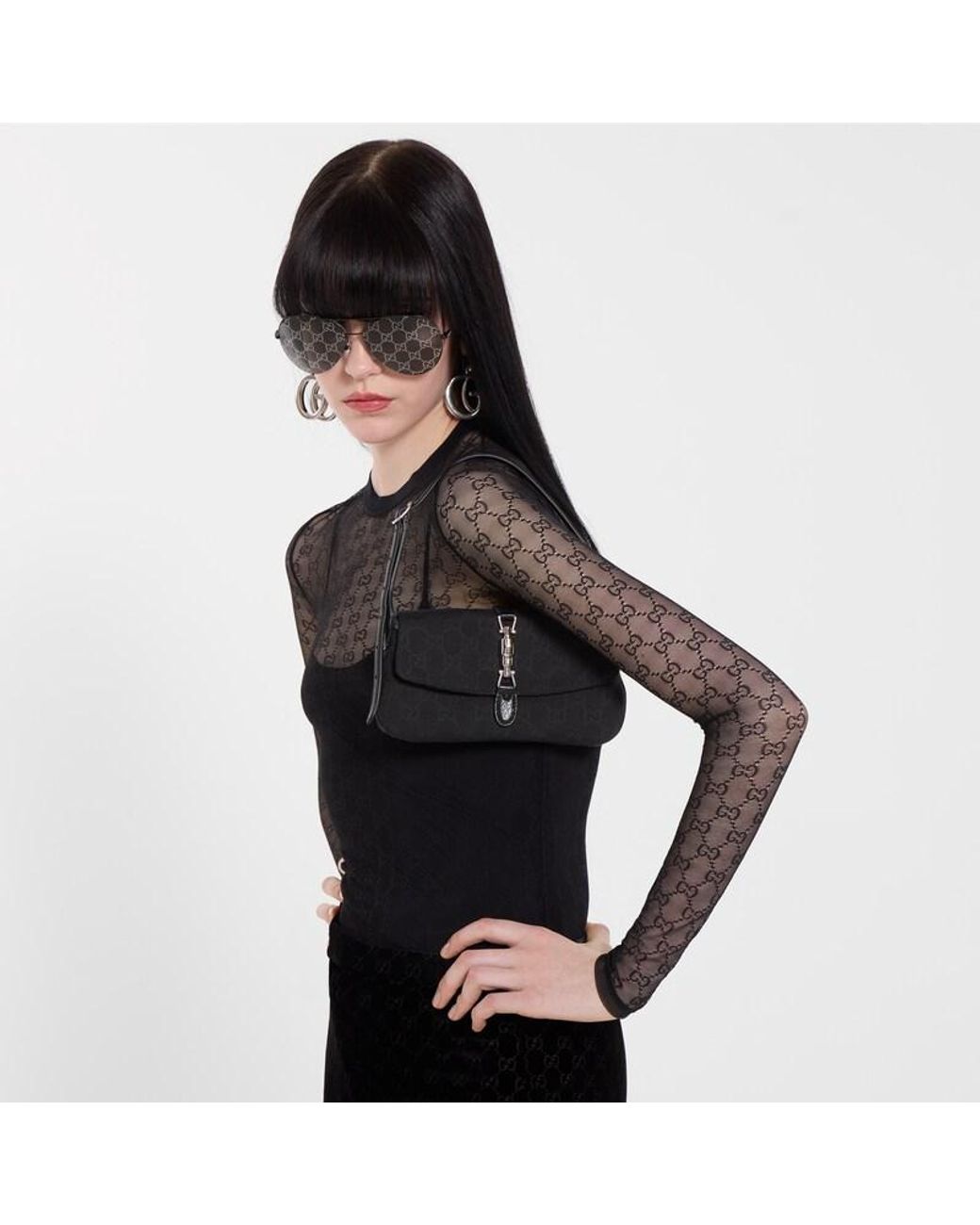 Gucci Black Jackie Small Shoulder Bag