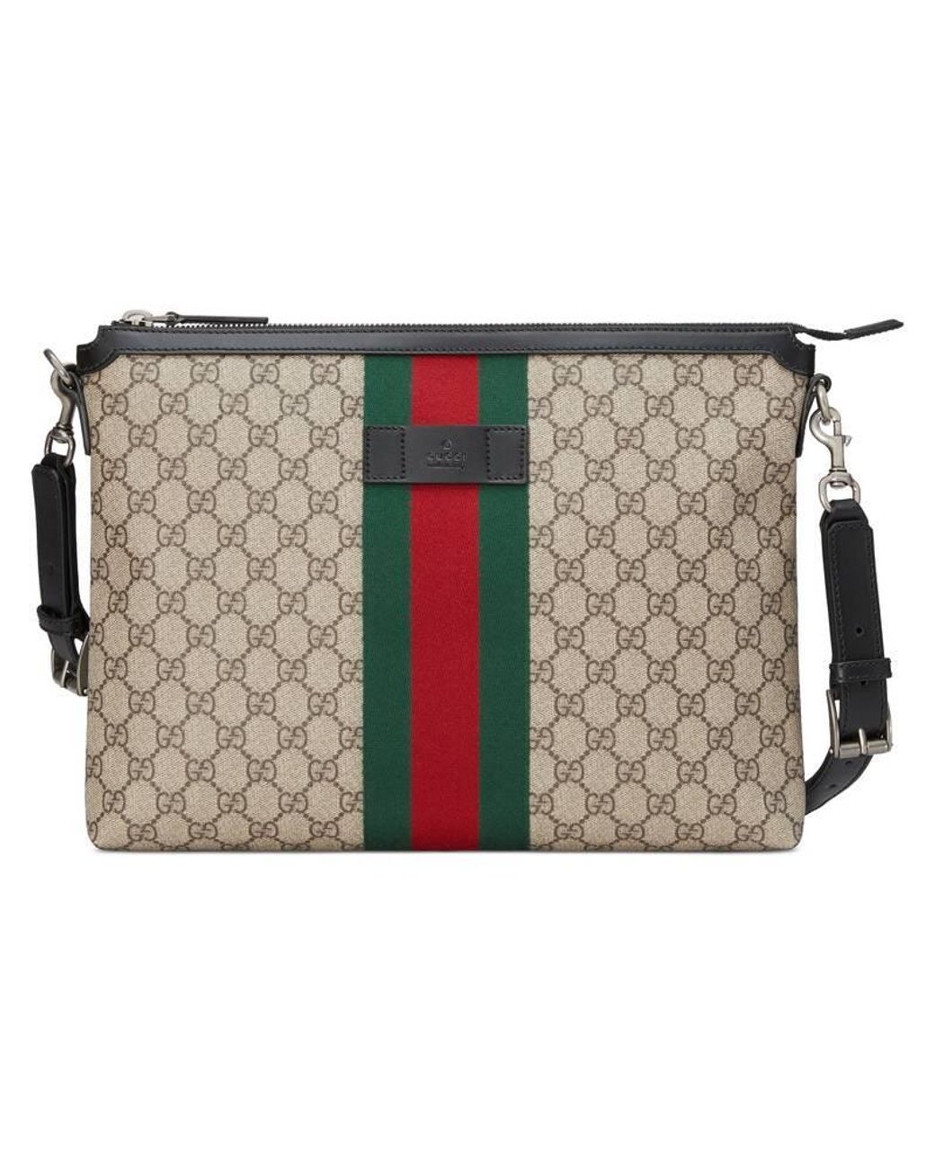 Gucci GG Supreme Medium Messenger Bag for Men | Lyst