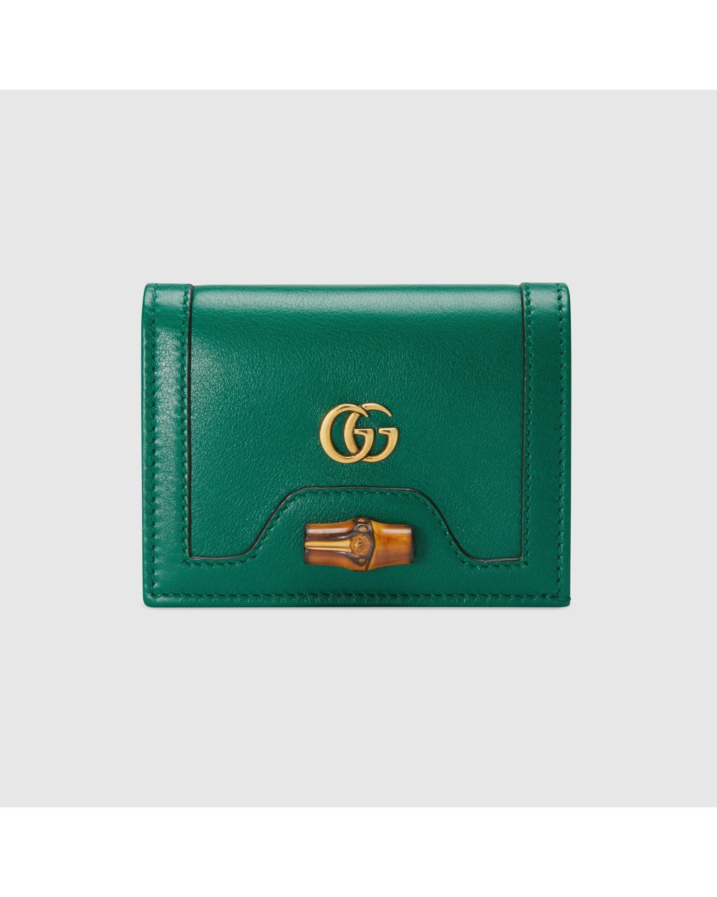 Gucci 【公式】 (グッチ)オンライン限定 バンブー付き カードケース ...