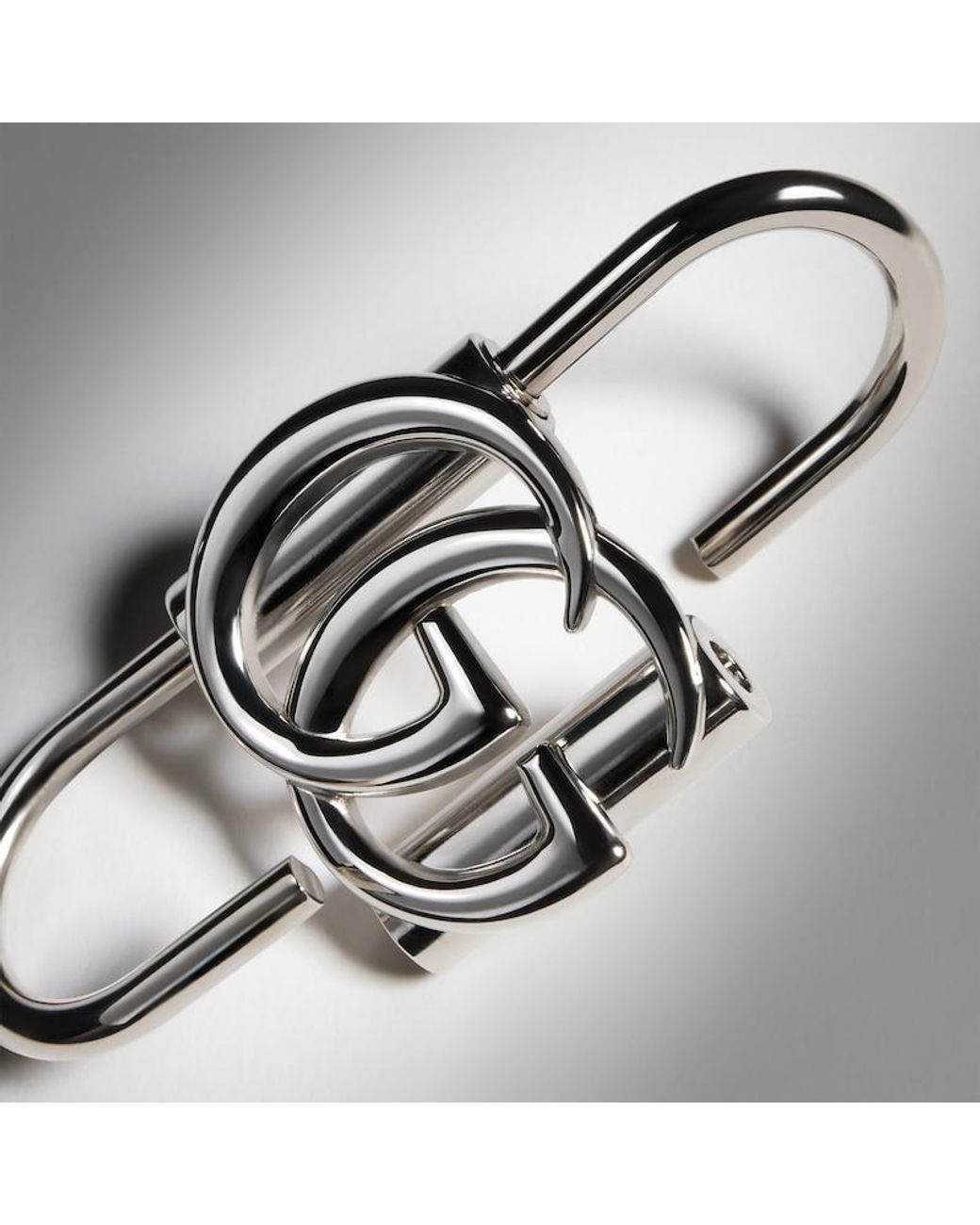 Gucci Porte-Clés Avec Double G in Metallic für Herren