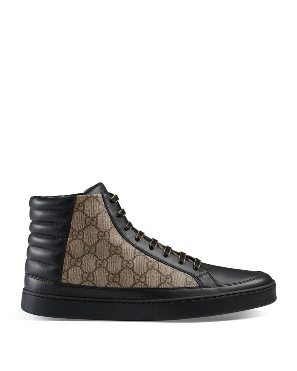 Gucci GG Supreme Leather High Top - Size 9