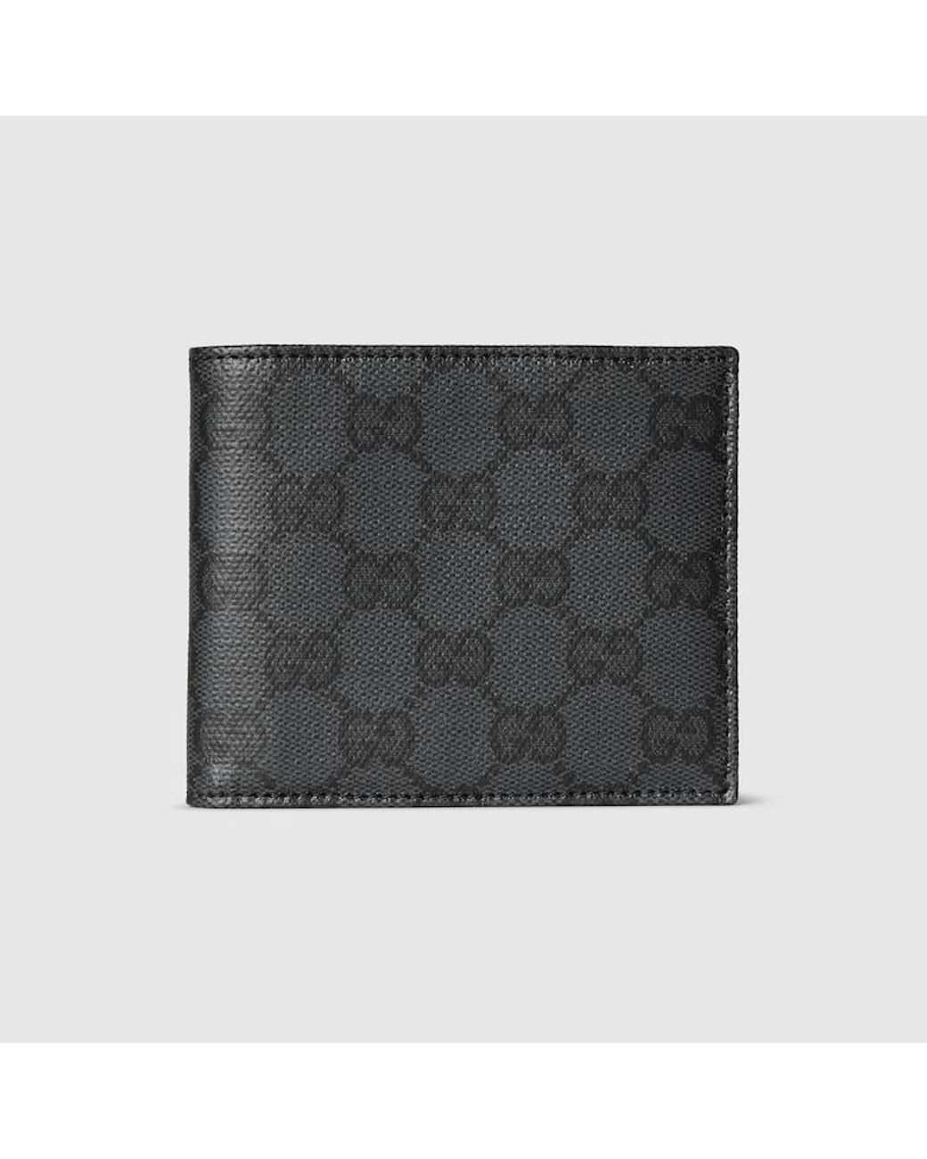 Gucci Black Essence Classic Bi-Fold Wallet for men