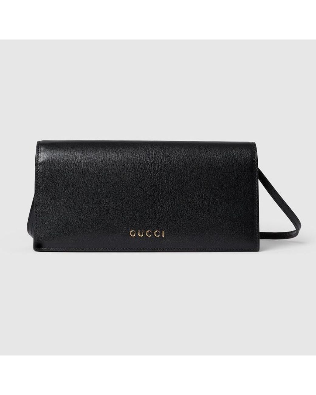 Gucci Black Mini Bag With Lettering