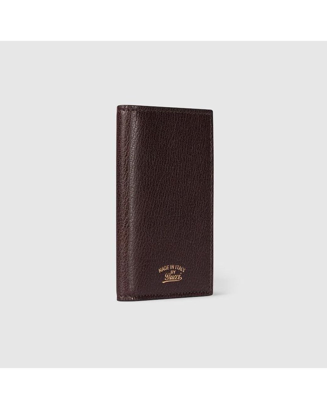 Porte-Cartes Lira Gucci pour homme en coloris Brown