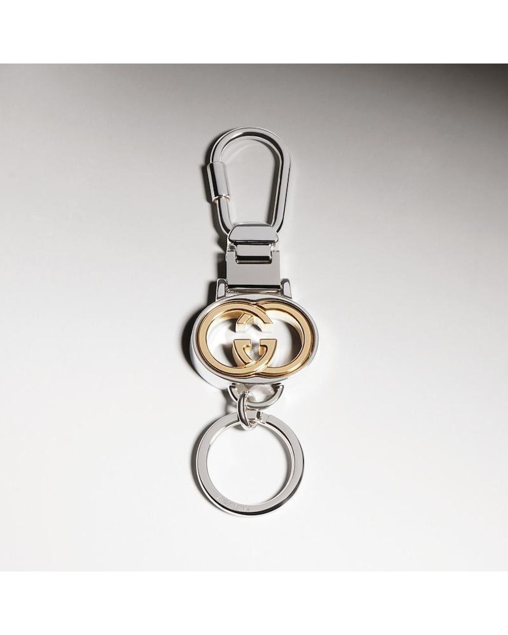 Gucci Metallic Key Chain With Interlocking G for men