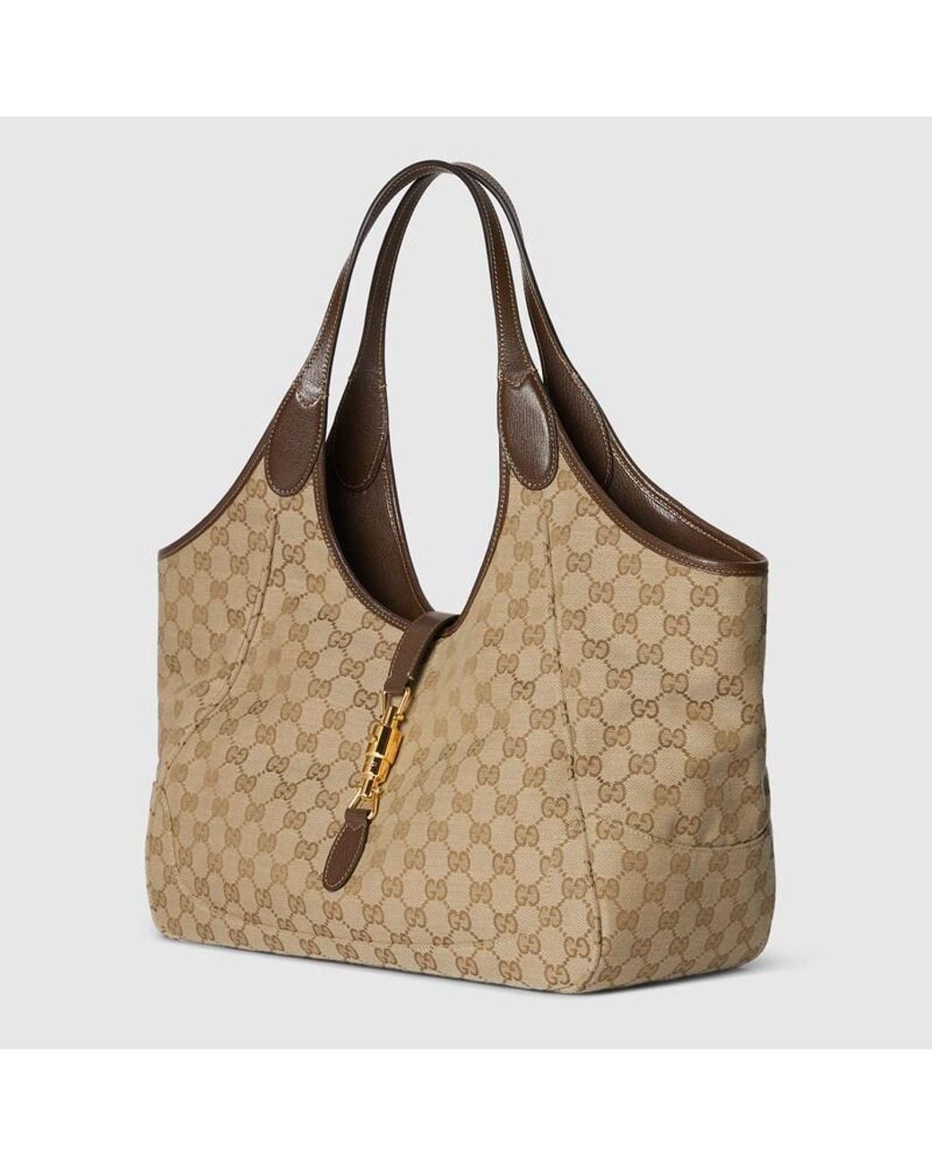 Gucci Brown "Mercato" Medium Tote Bag