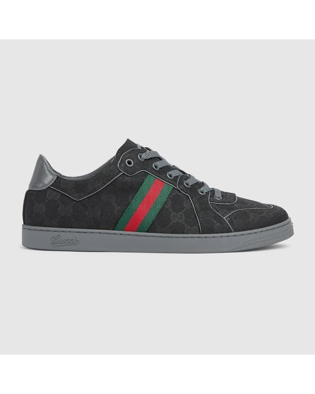 Gucci Black Stretch Low-Top Sneaker for men