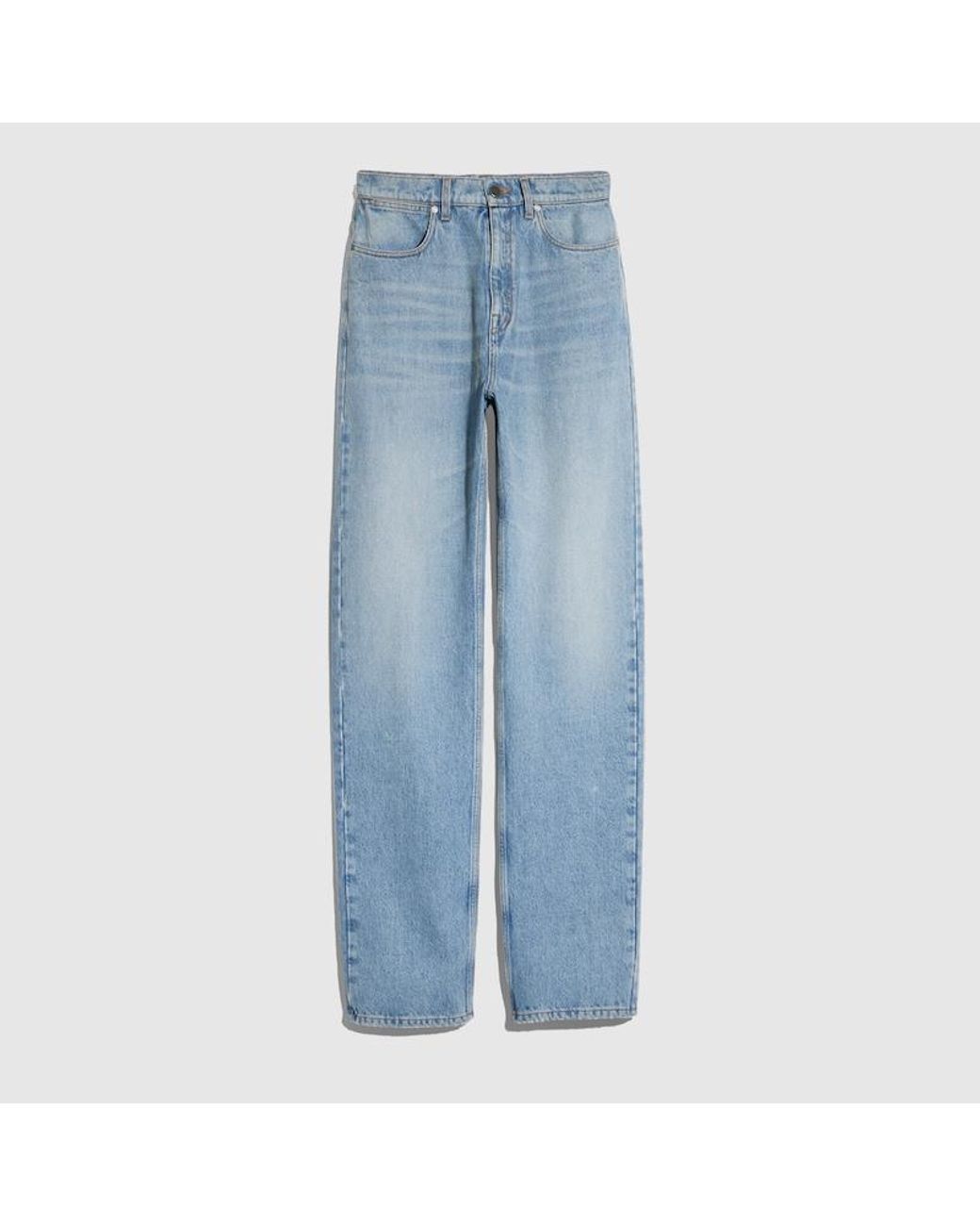 Gucci Blue Bleached Stone Washed Denim Pants, Size 34, Ready-To-Wear for men