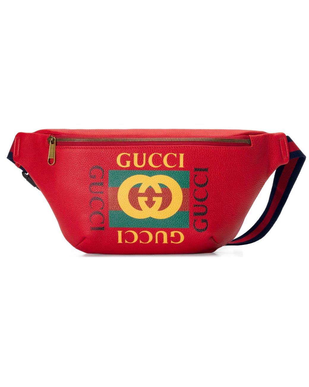 Gucci Gucci Print Leather Belt Bag - Farfetch