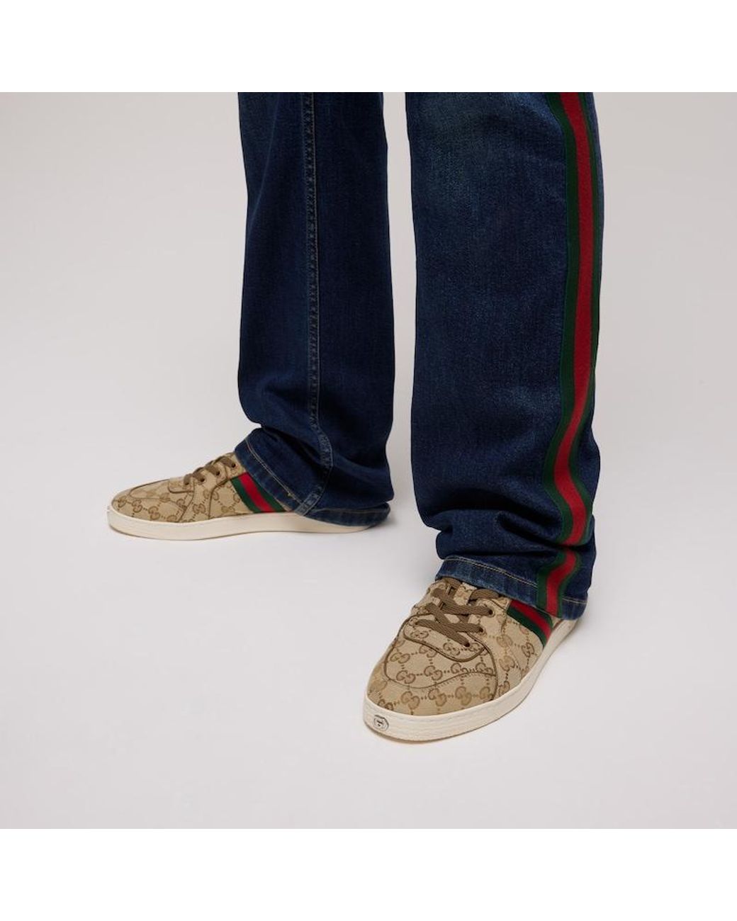 Gucci Natural Stretch Low-Top Sneaker for men
