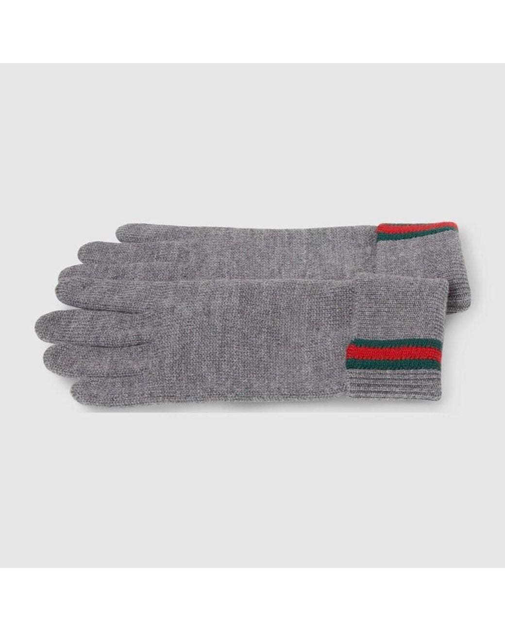 Guanti di Gucci in Gray da Uomo