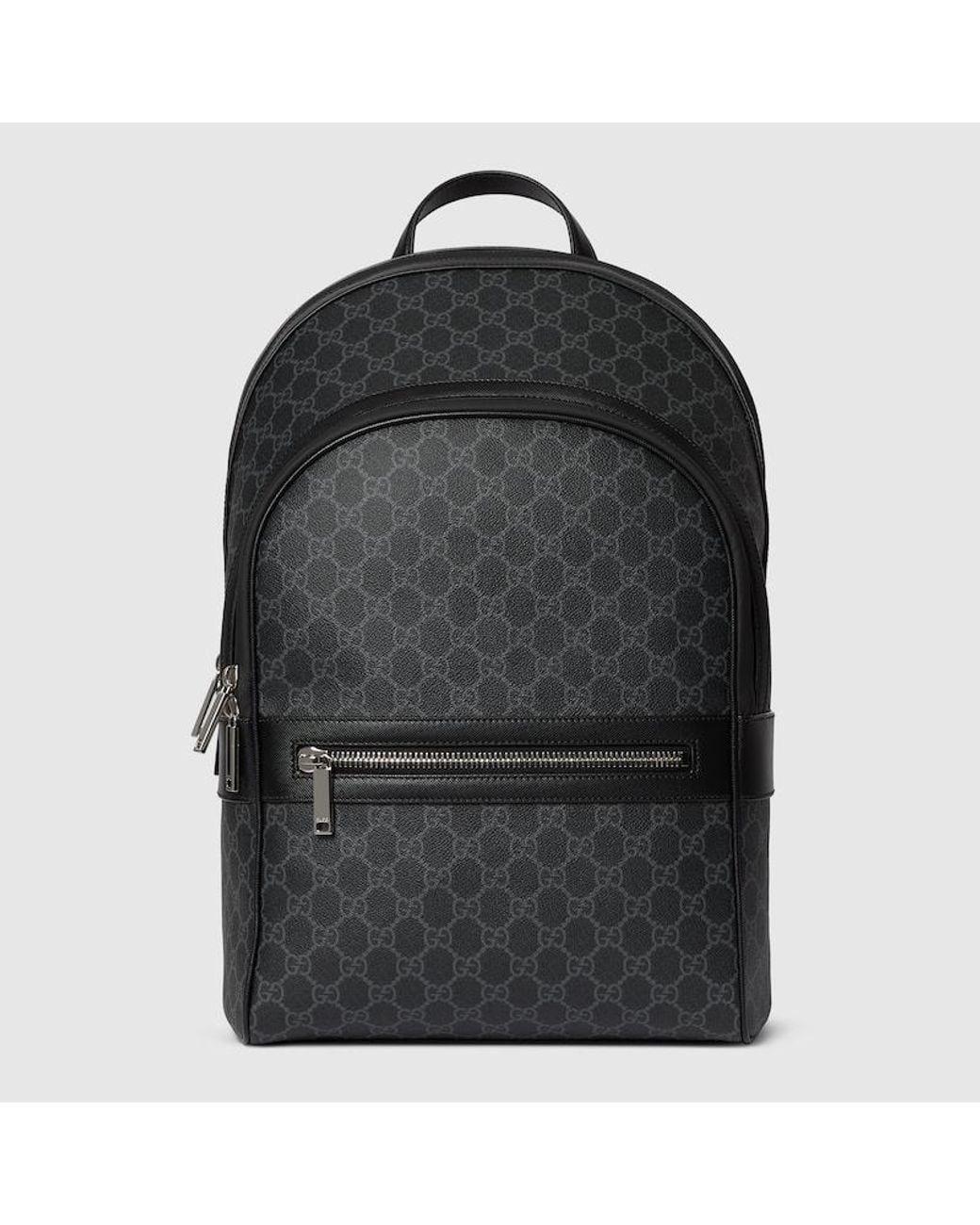 Gucci Black Porter Medium Backpack for men